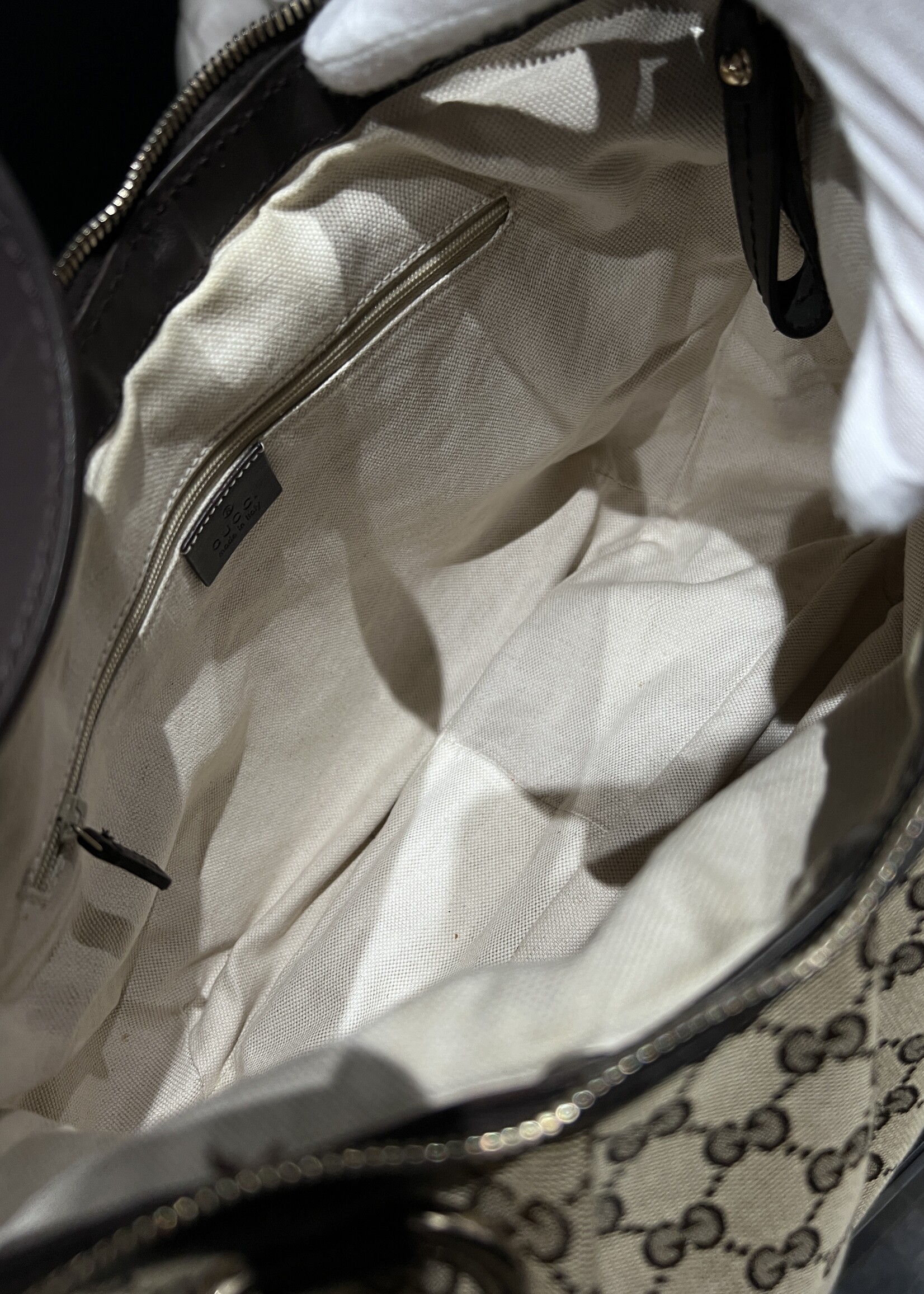 Gucci SOLD - Gucci Sukey Monogram Hobo