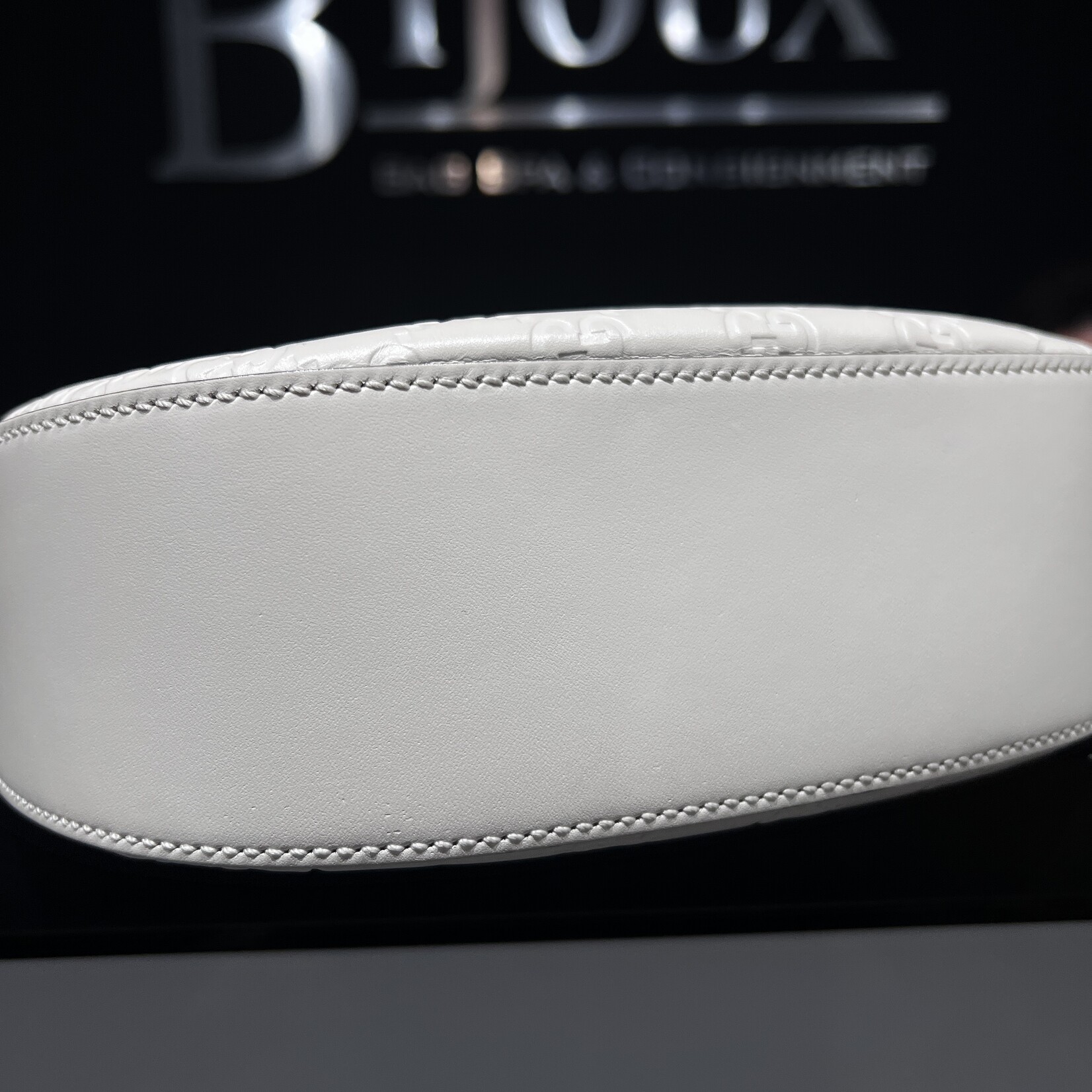 Gucci SOLD- Gucci Guccissima Saddle Padlock Bag