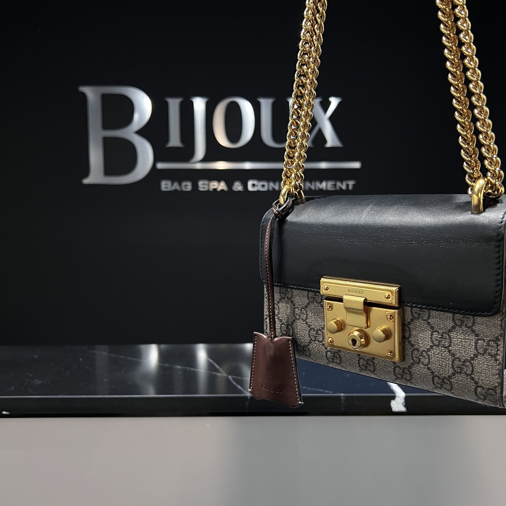 Gucci SOLD- Gucci Small Padlock Bag