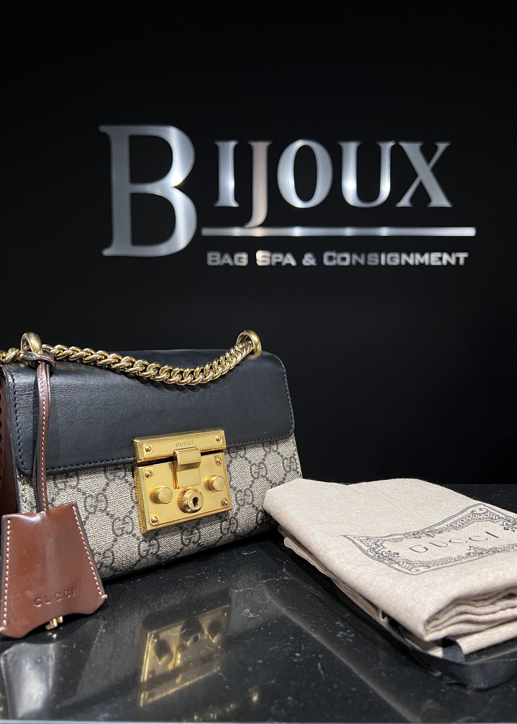 Gucci SOLD- Gucci Small Padlock Bag