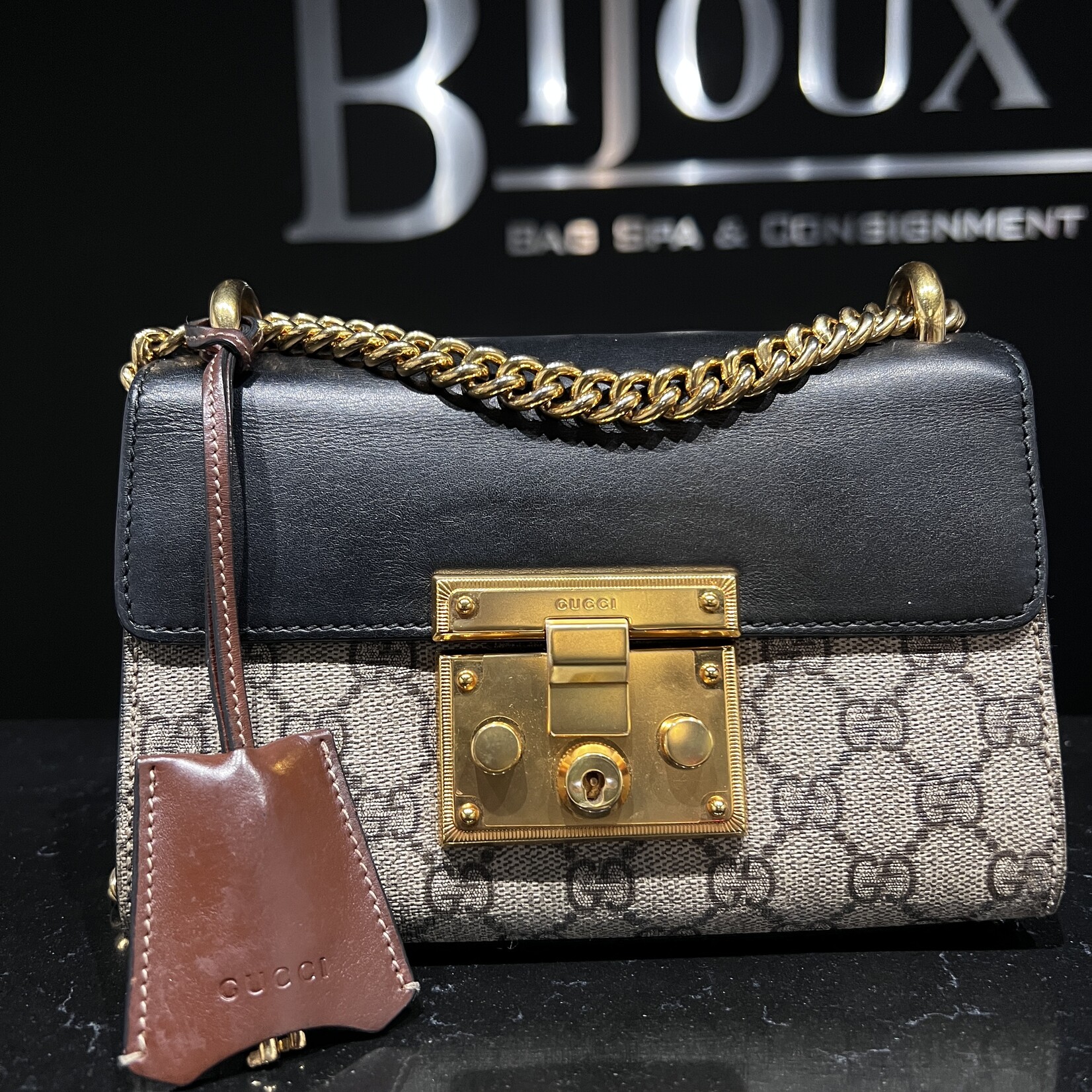 Gucci SOLD- Gucci Small Padlock Bag