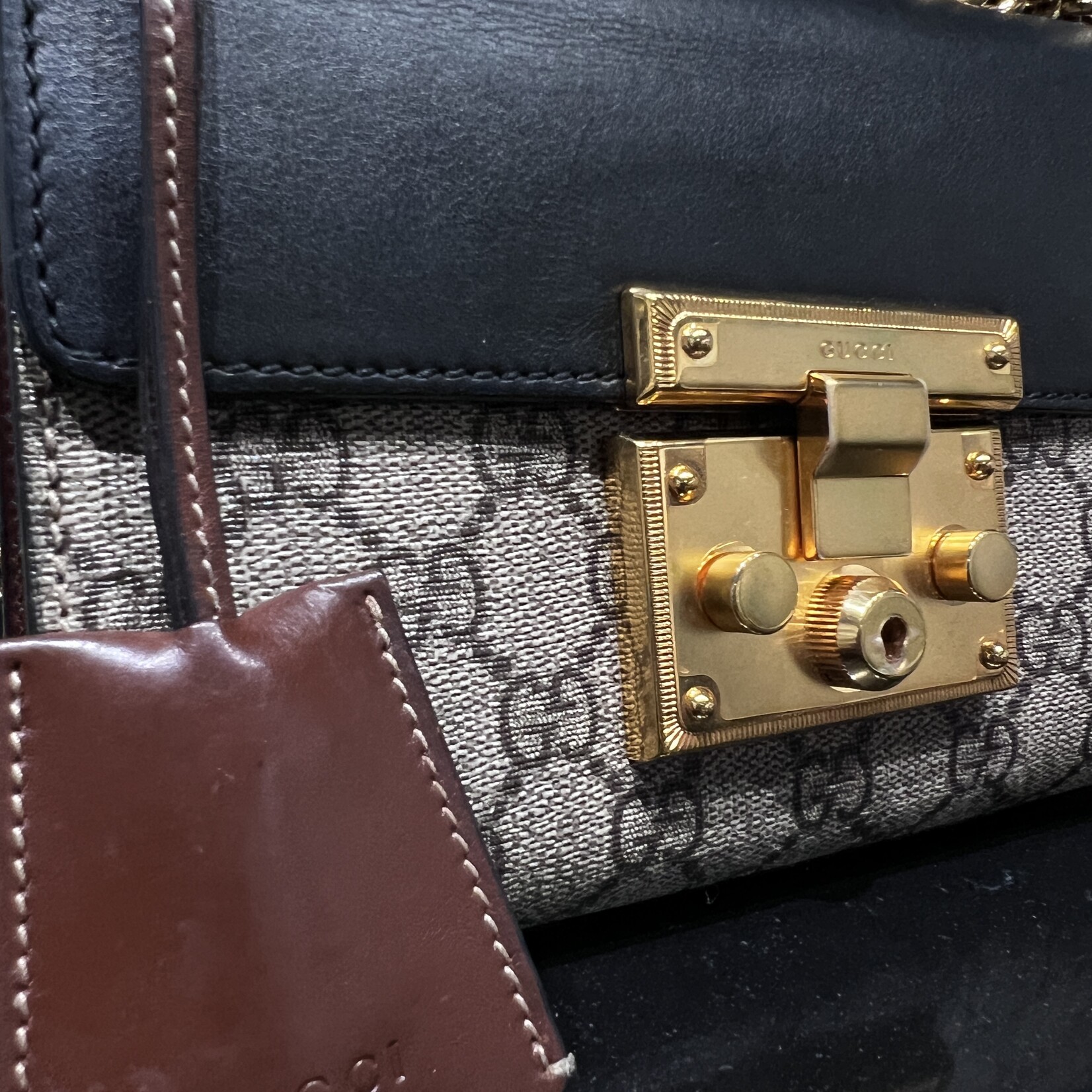 Gucci SOLD- Gucci Small Padlock Bag