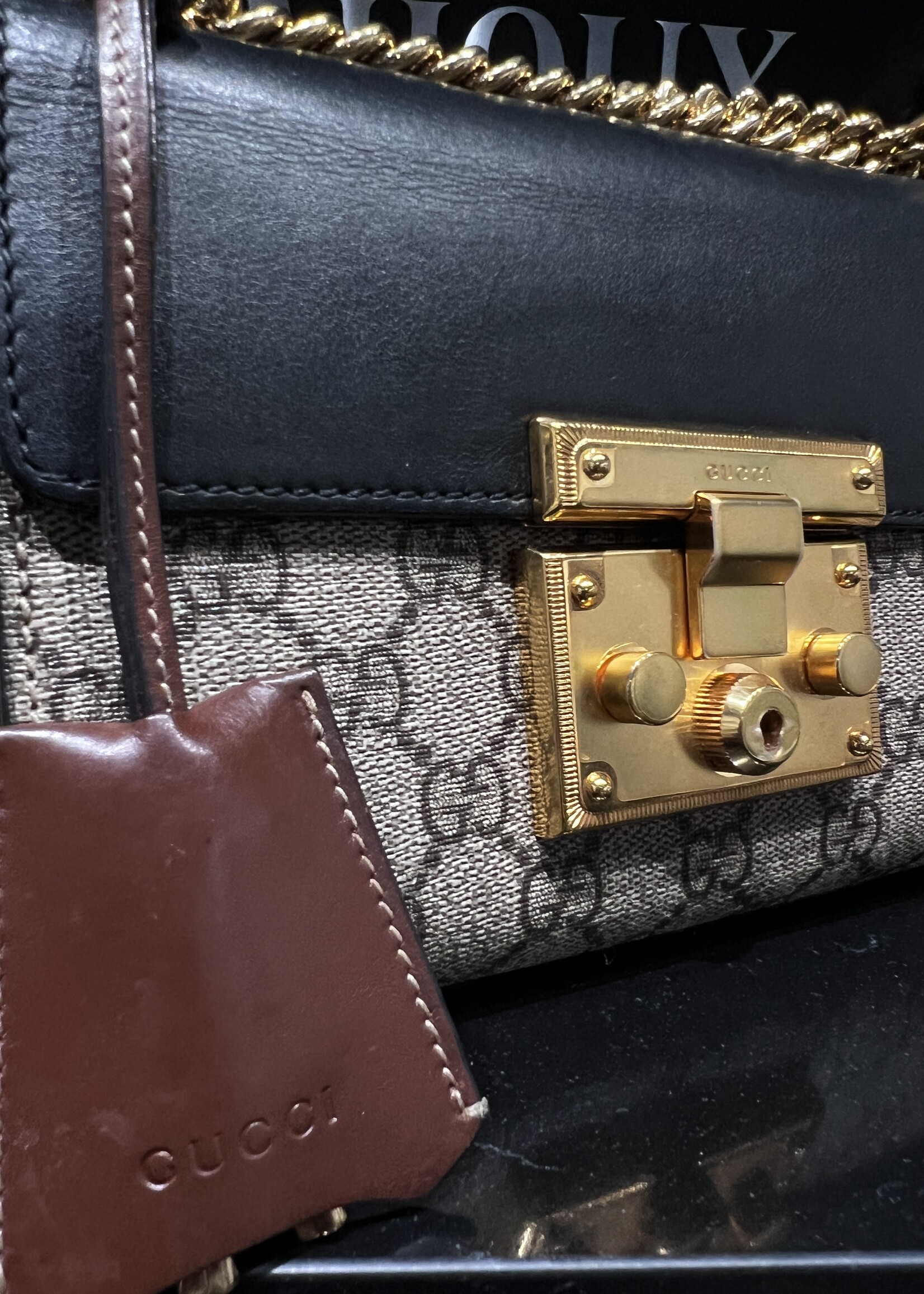 Gucci SOLD- Gucci Small Padlock Bag
