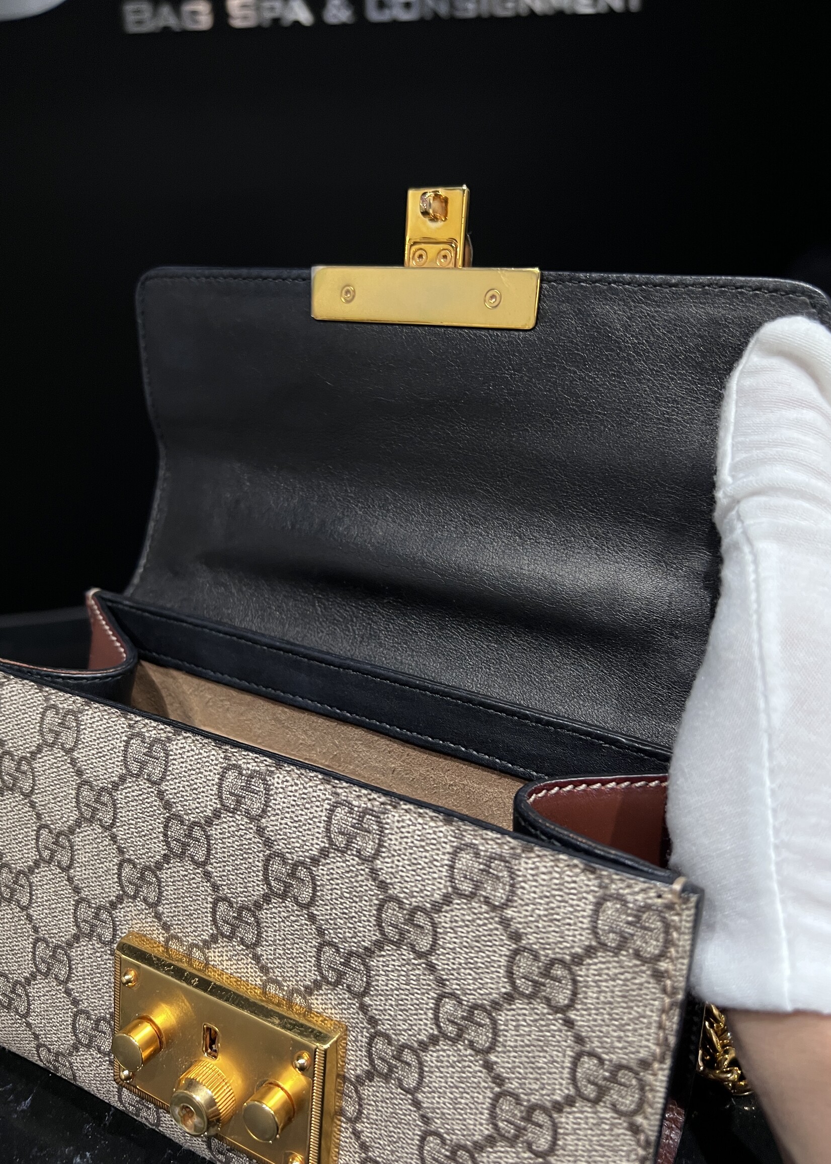 Gucci SOLD- Gucci Small Padlock Bag