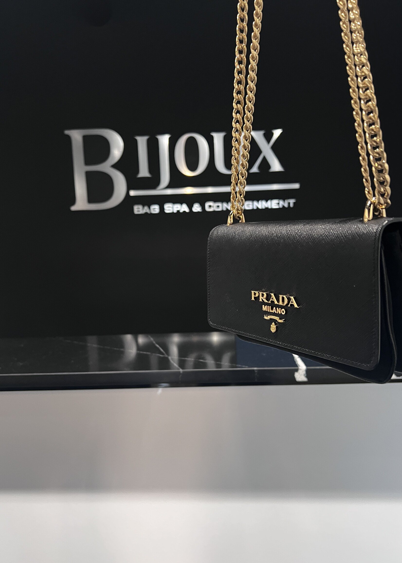 Prada SOLD - Prada Pattina Crossbody GHW