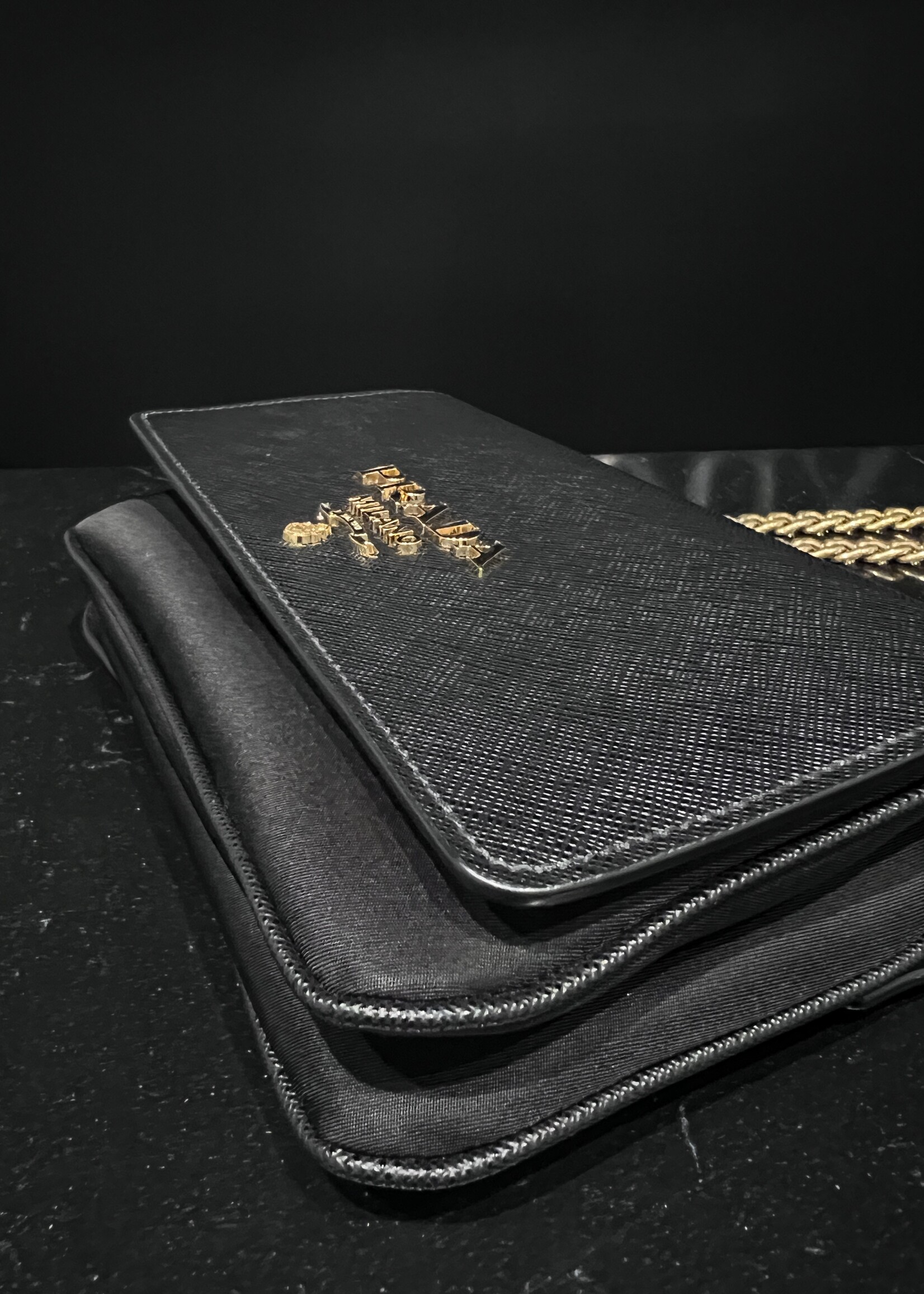 Prada SOLD - Prada Pattina Crossbody GHW