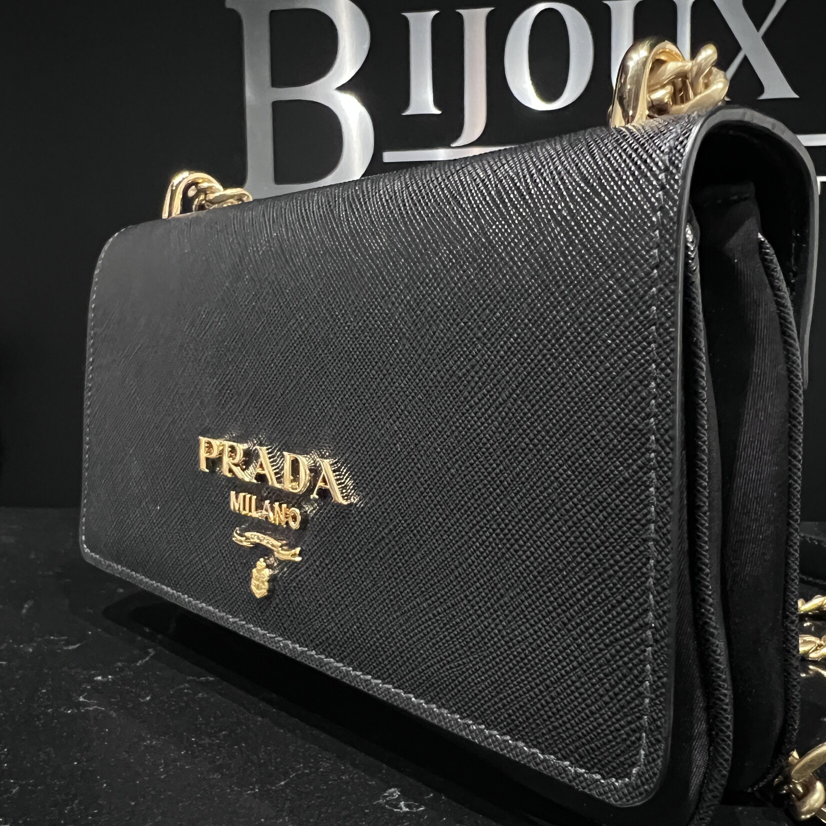 Prada SOLD - Prada Pattina Crossbody GHW