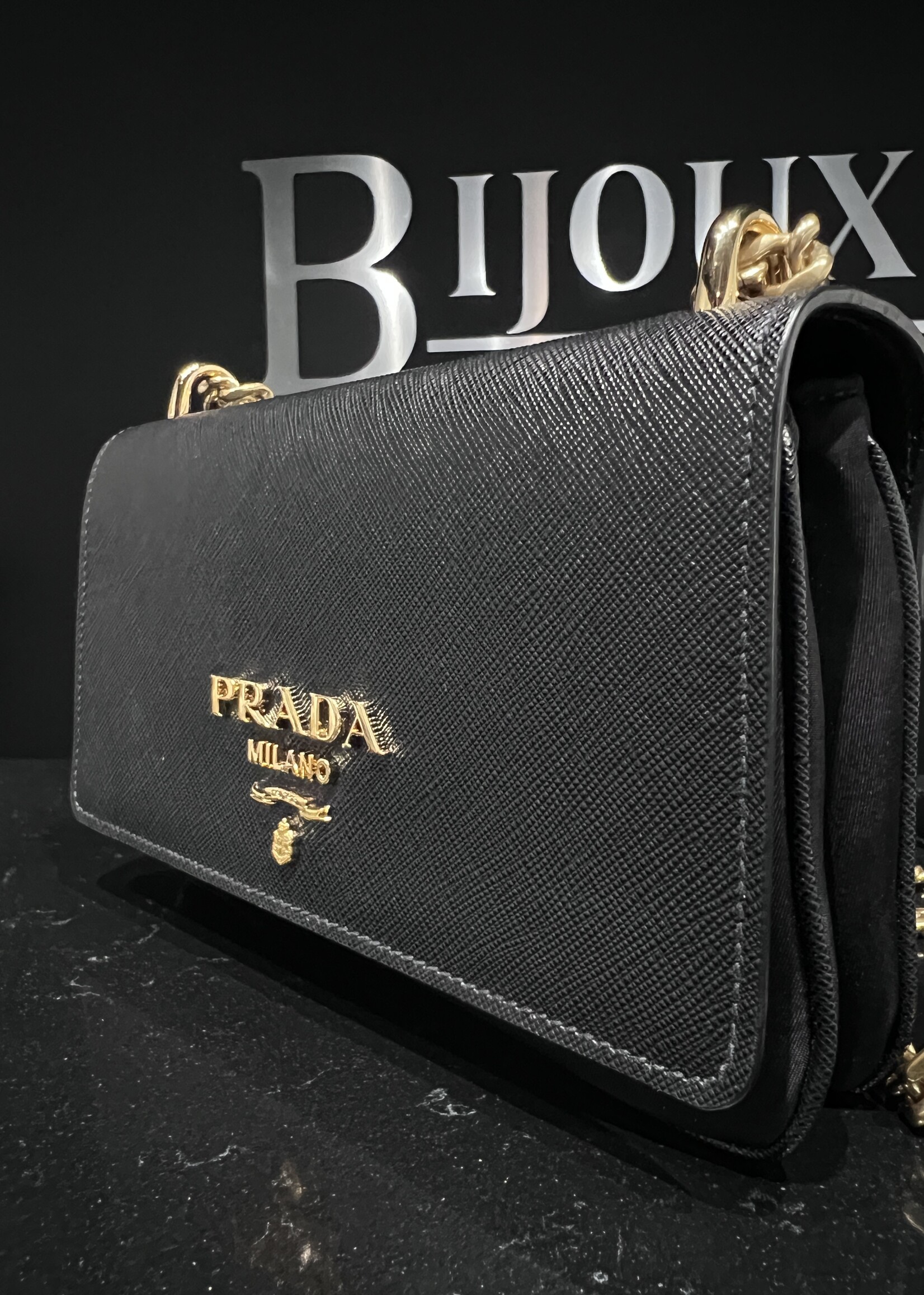 Prada SOLD - Prada Pattina Crossbody GHW