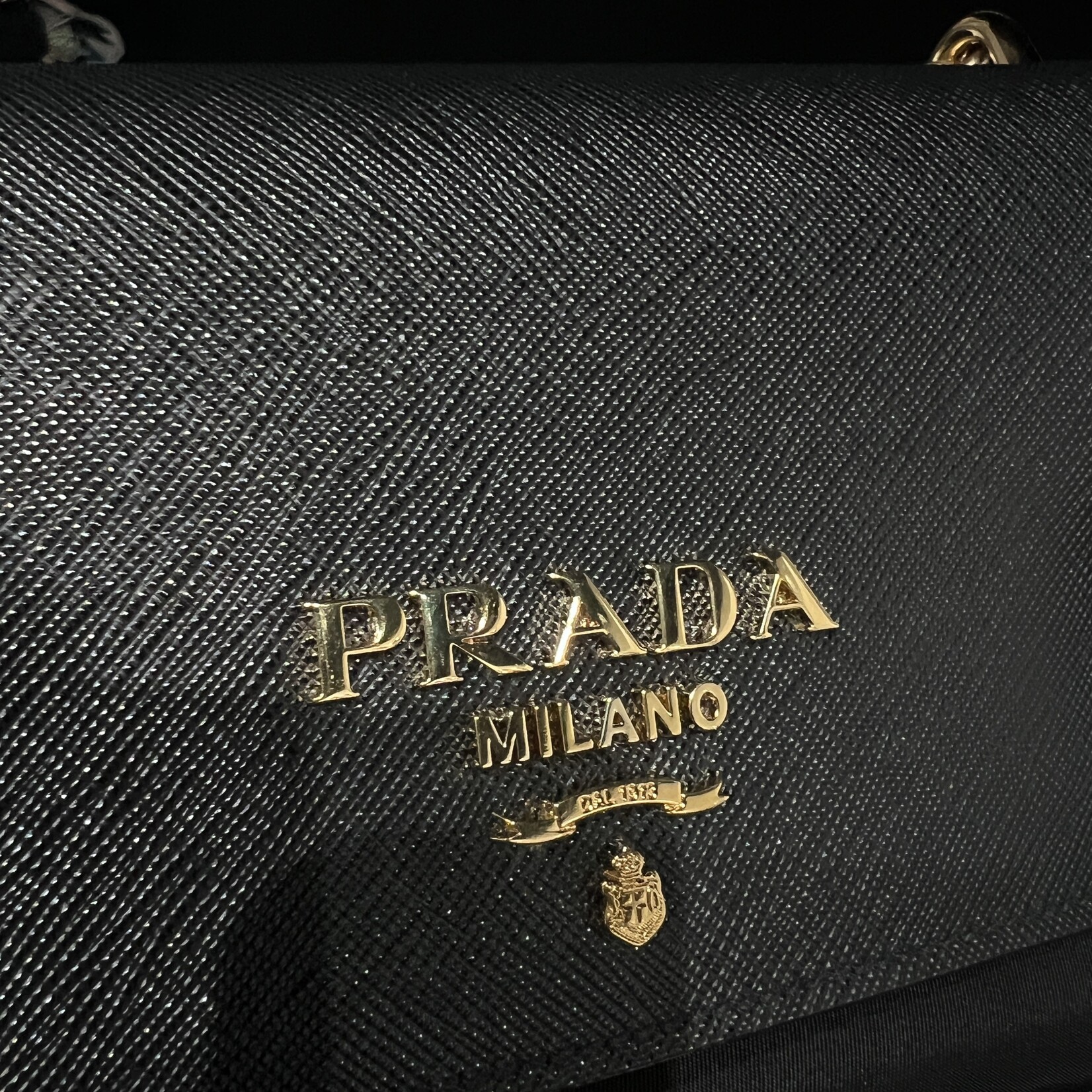 Prada SOLD - Prada Pattina Crossbody GHW