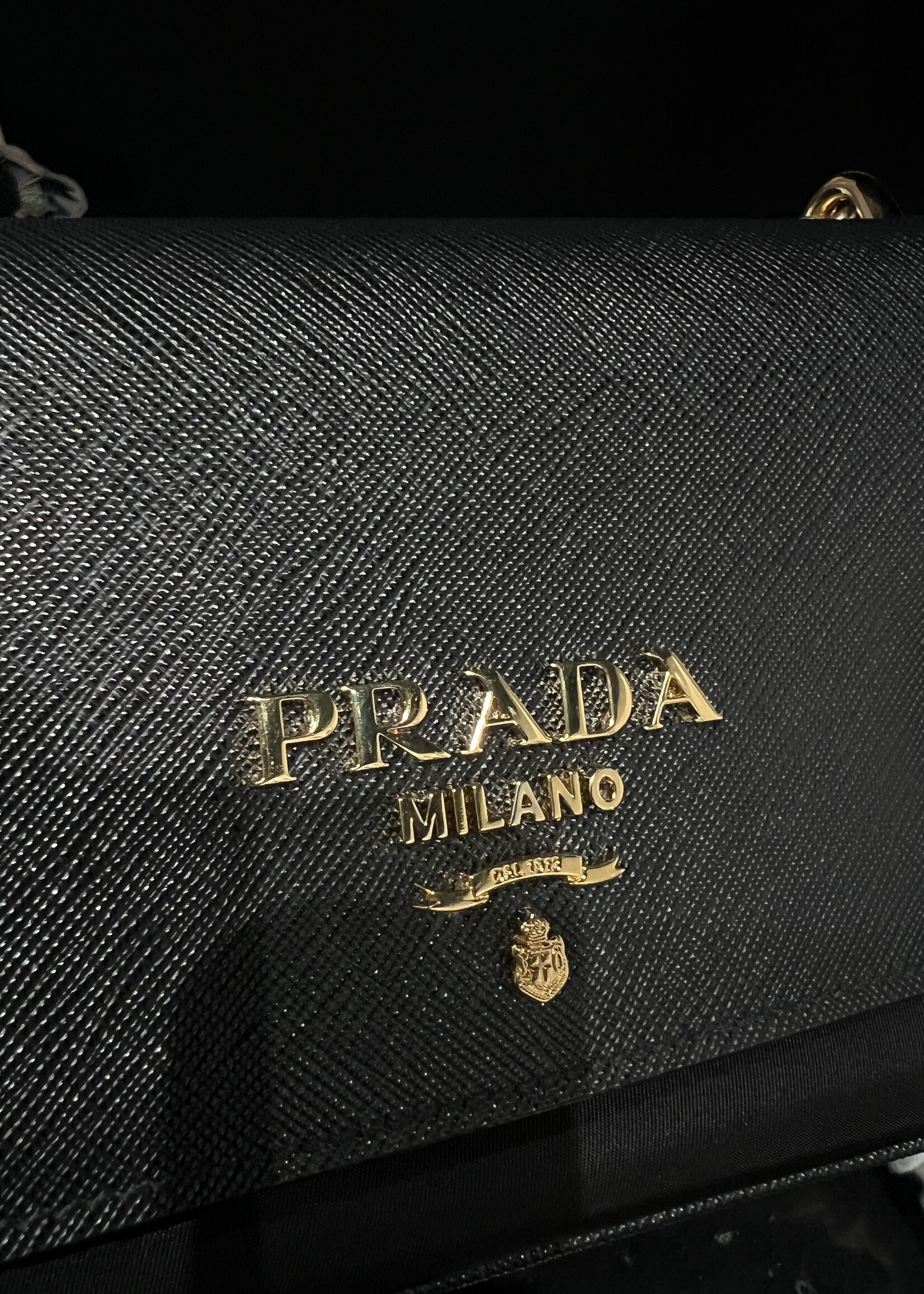 Prada SOLD - Prada Pattina Crossbody GHW