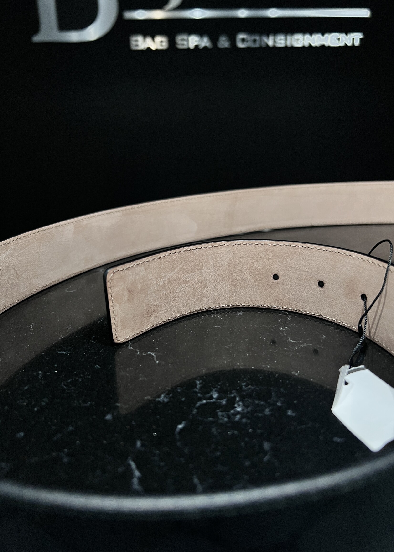 Gucci SOLD - Gucci Interlocking Monogram Belt