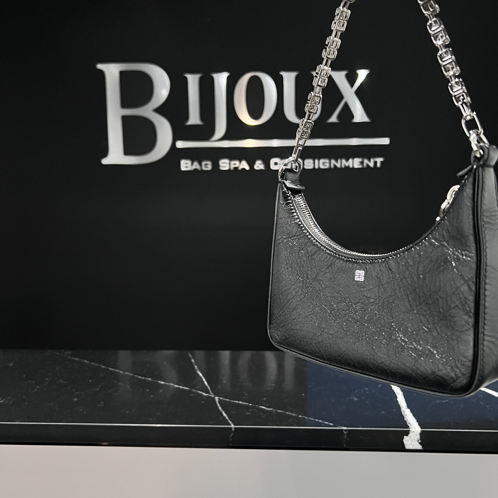 Givenchy SOLD- Givenchy Mini Moon Cut  Bag