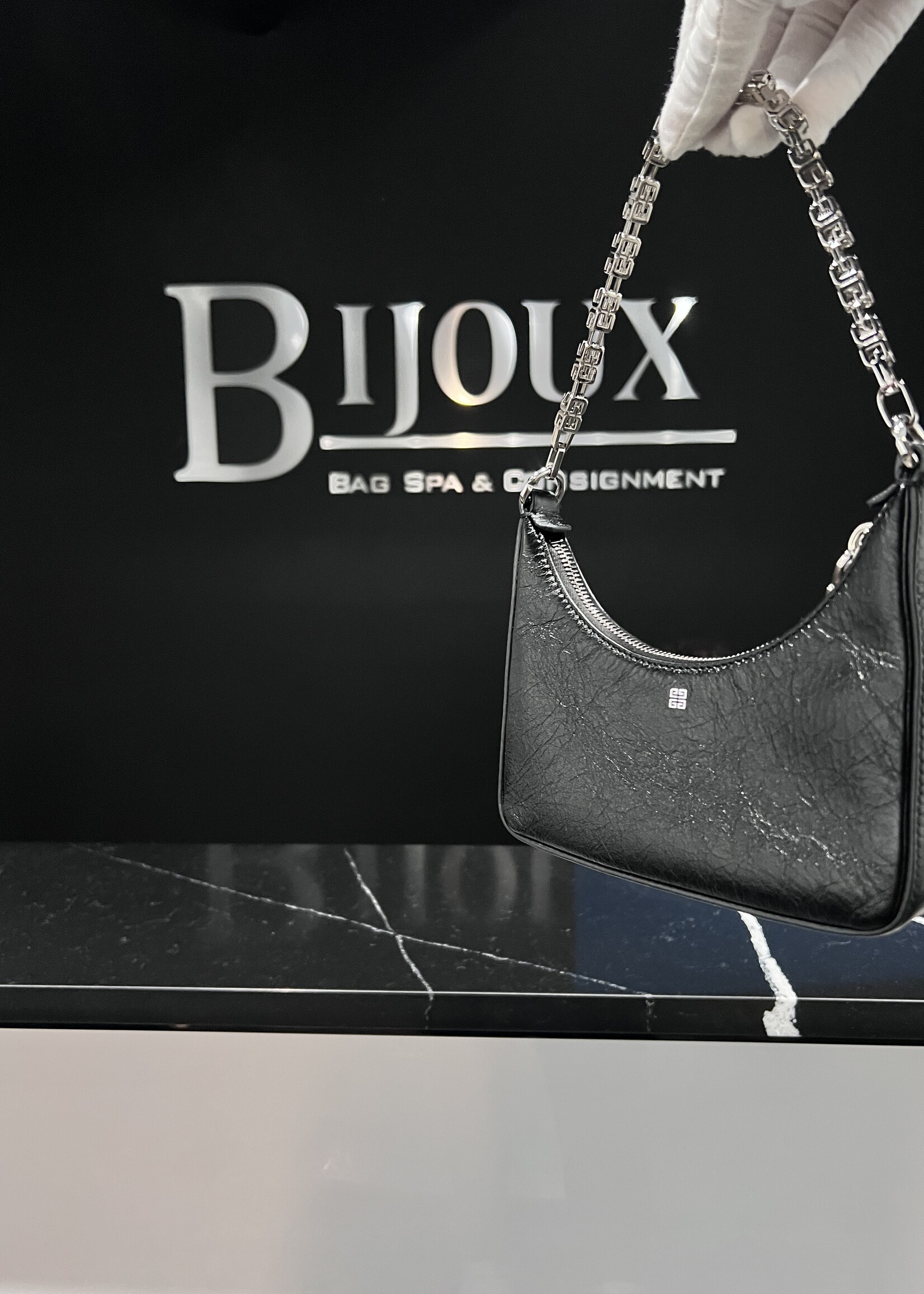 Givenchy SOLD- Givenchy Mini Moon Cut  Bag