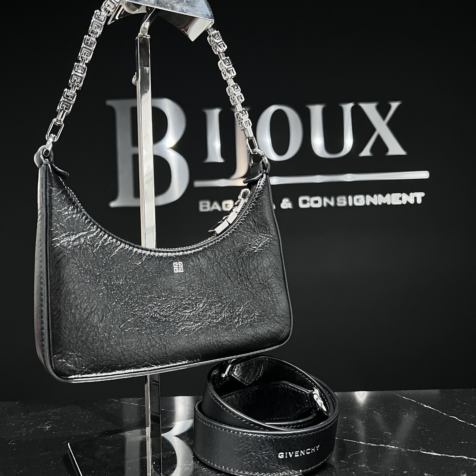 Givenchy SOLD- Givenchy Mini Moon Cut  Bag