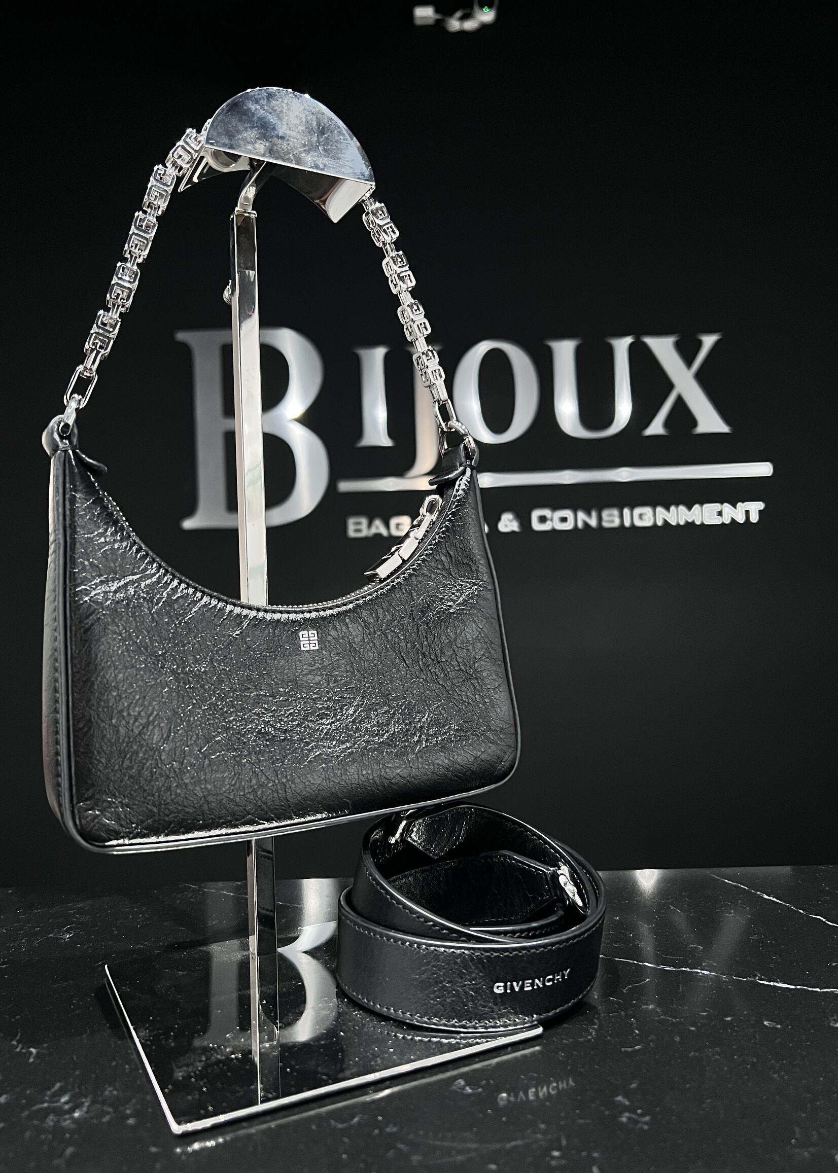 Givenchy SOLD- Givenchy Mini Moon Cut  Bag