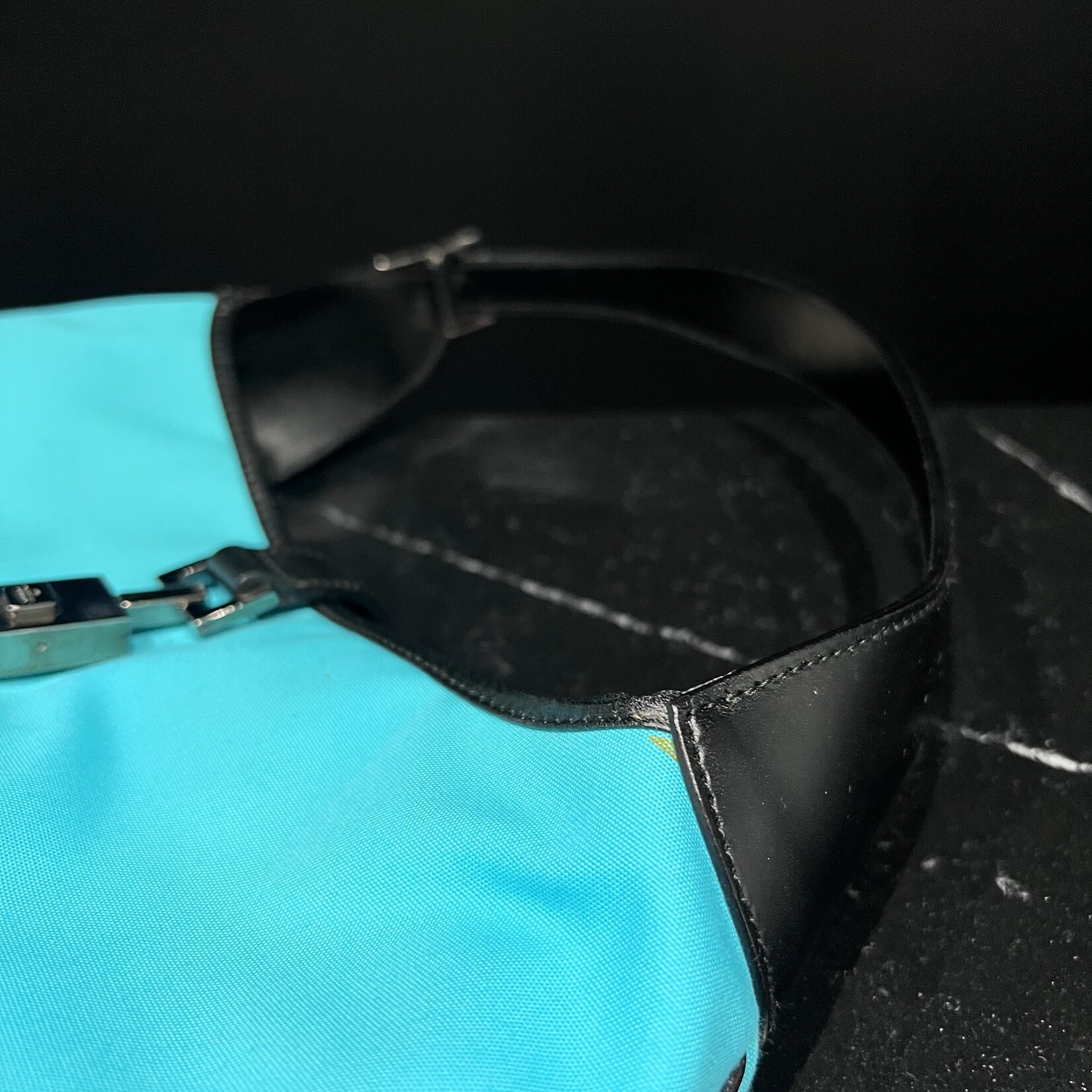 Gucci SOLD - Gucci Jackie Teal Cloth