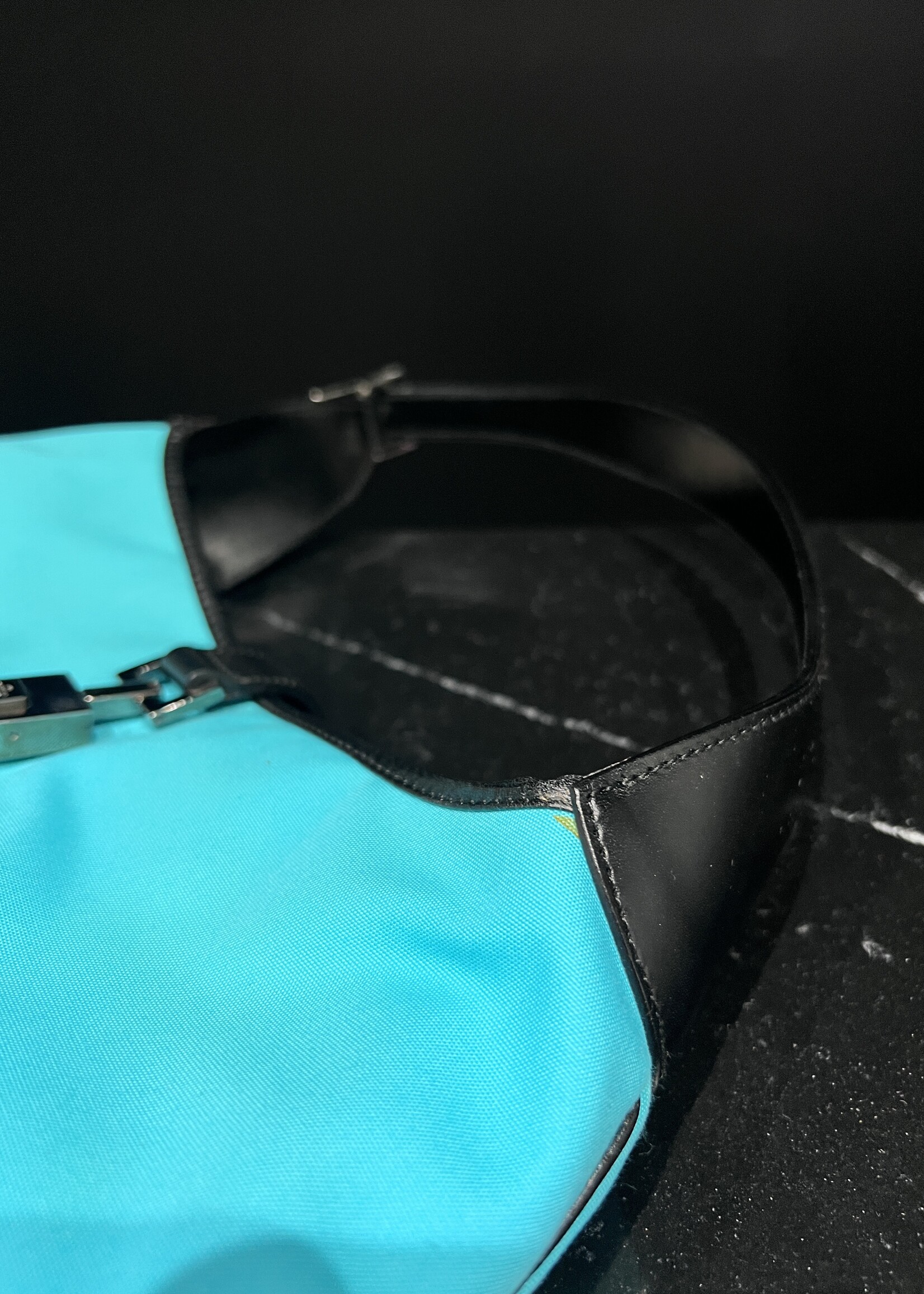 Gucci SOLD - Gucci Jackie Teal Cloth