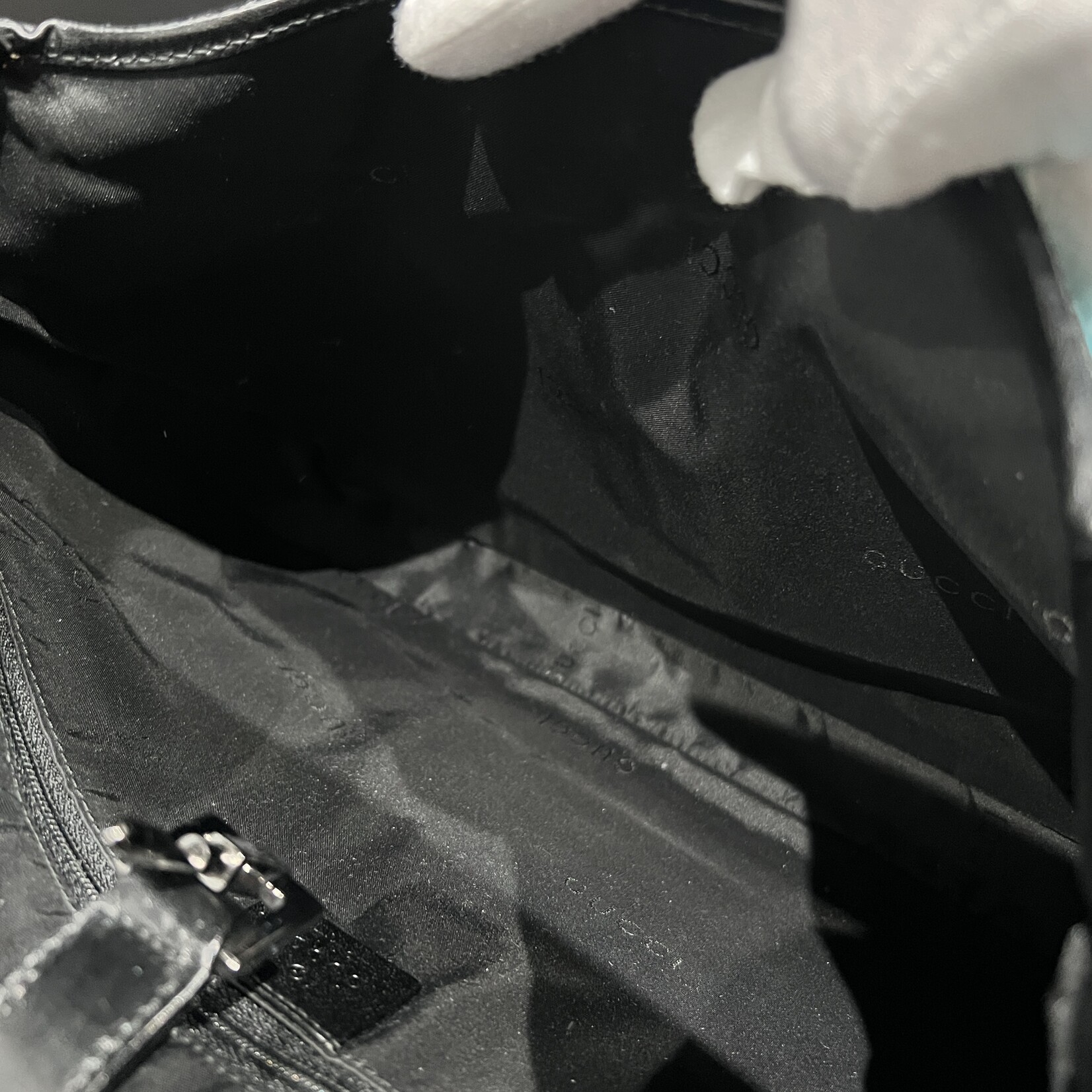 Gucci SOLD - Gucci Jackie Teal Cloth