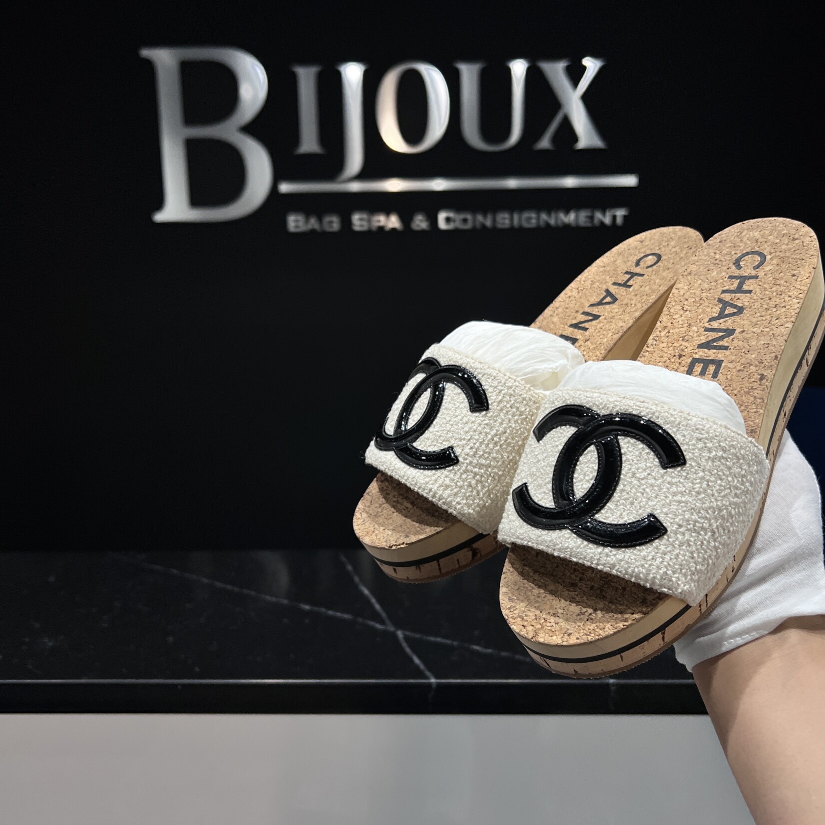 Chanel SOLD - Chanel Slides 39