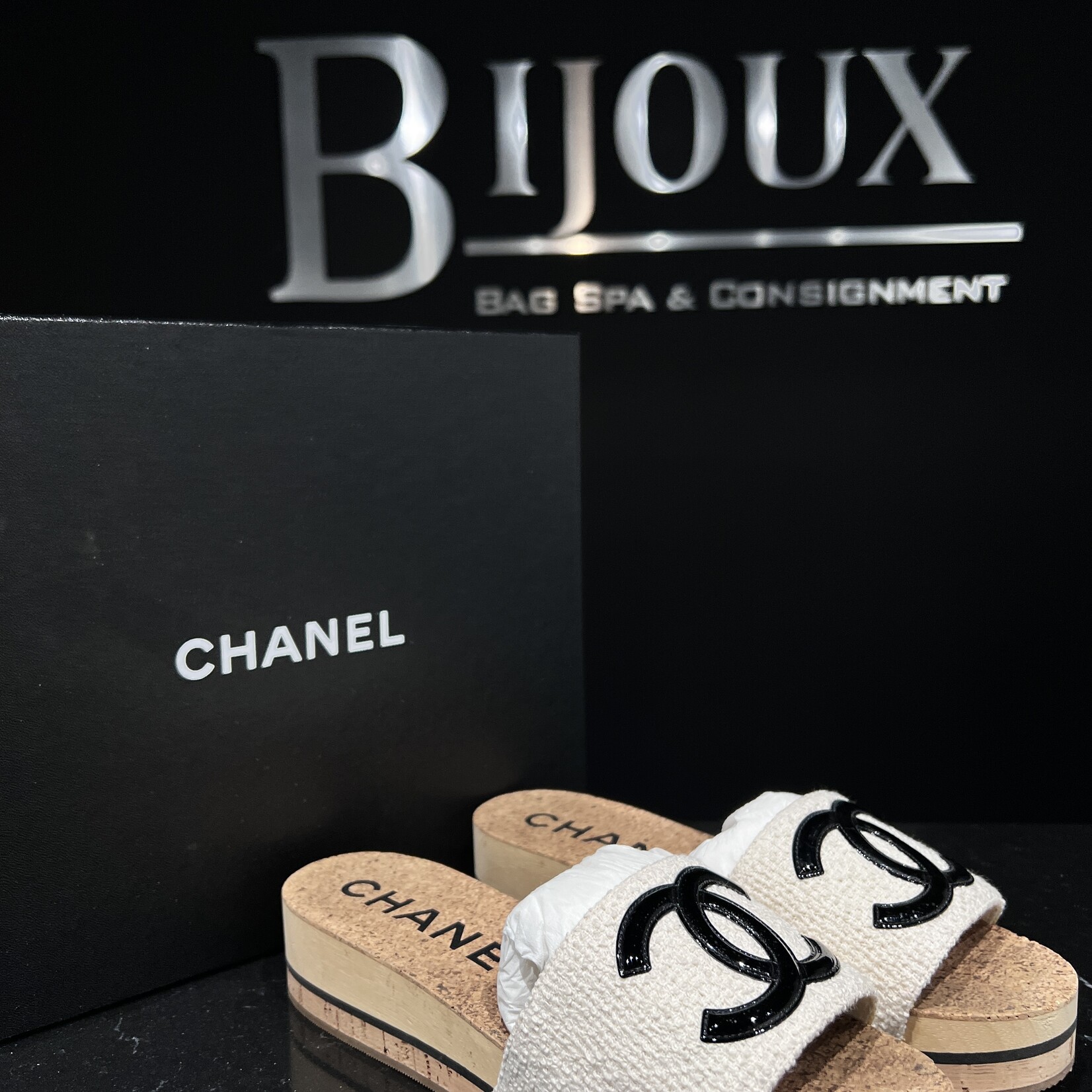 Chanel SOLD - Chanel Slides 39