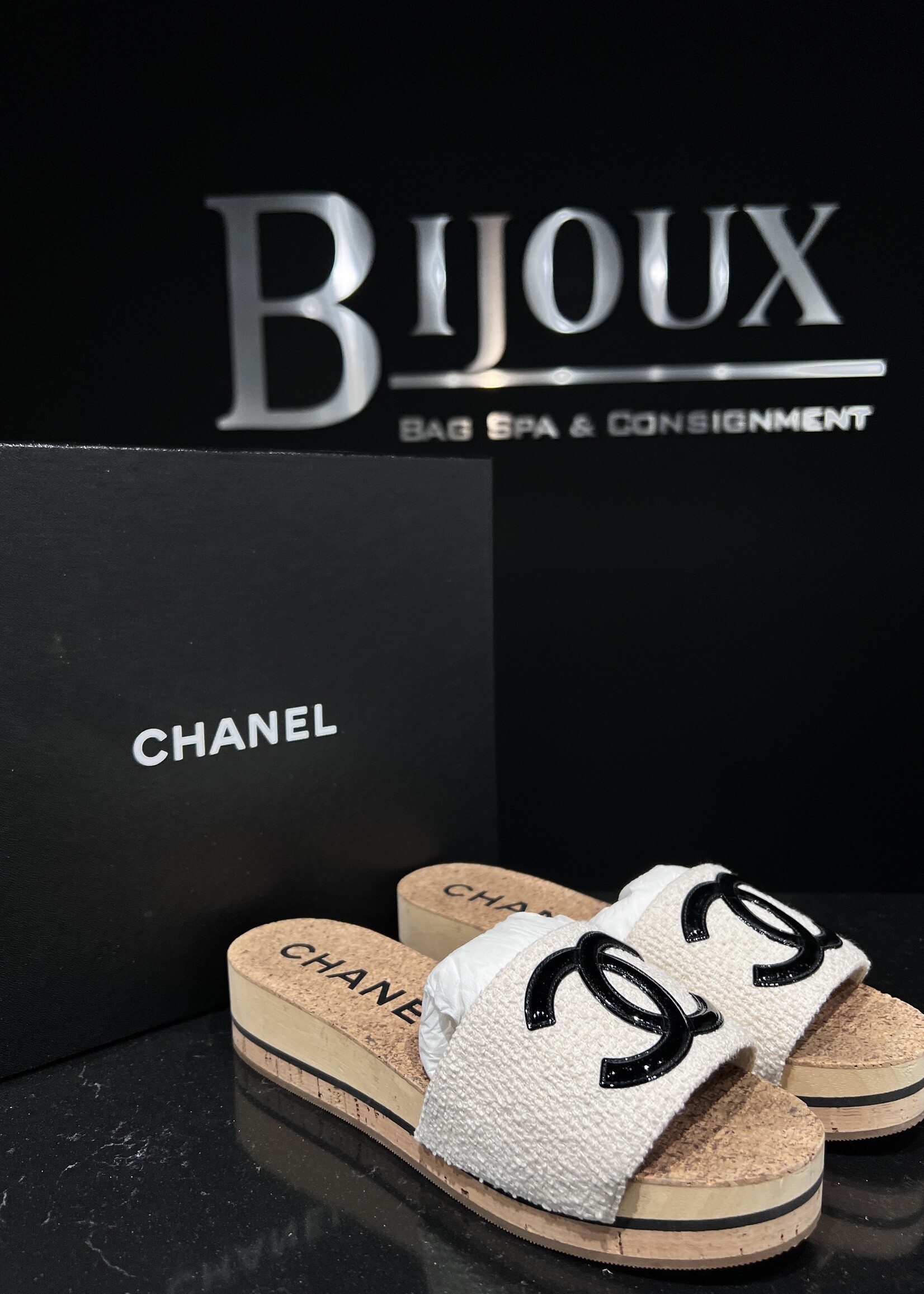 Chanel SOLD - Chanel Slides 39