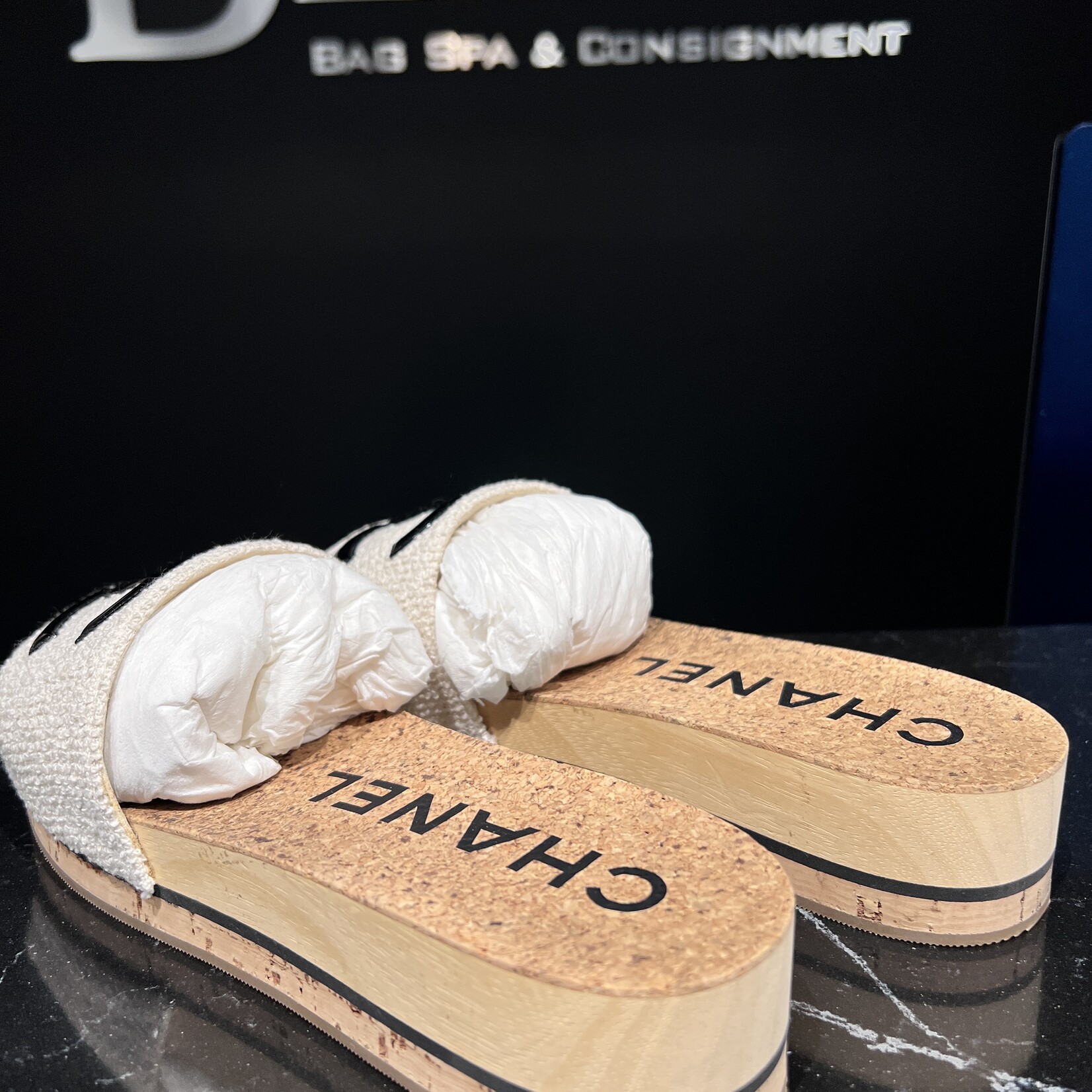 Chanel SOLD - Chanel Slides 39