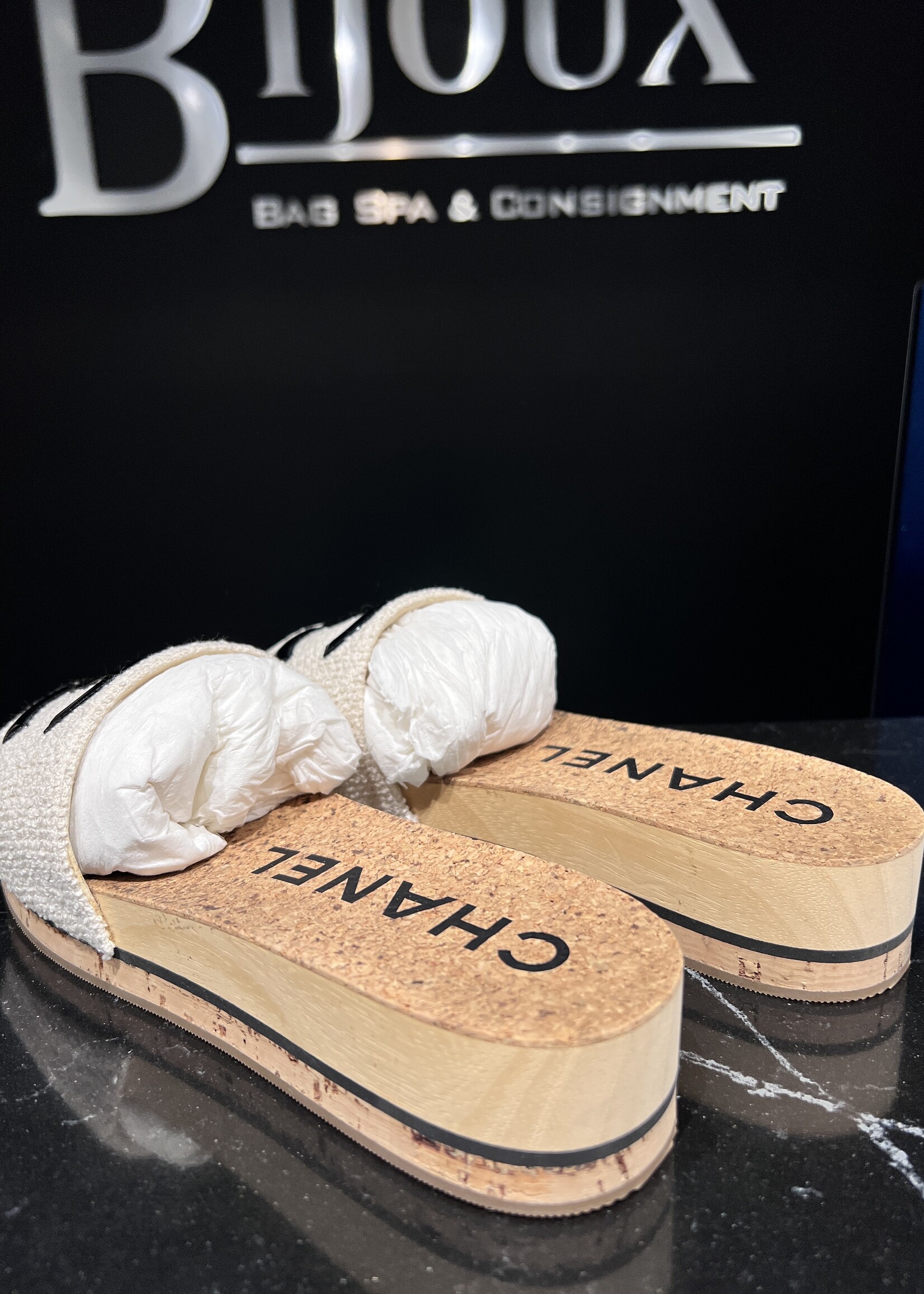 Chanel SOLD - Chanel Slides 39