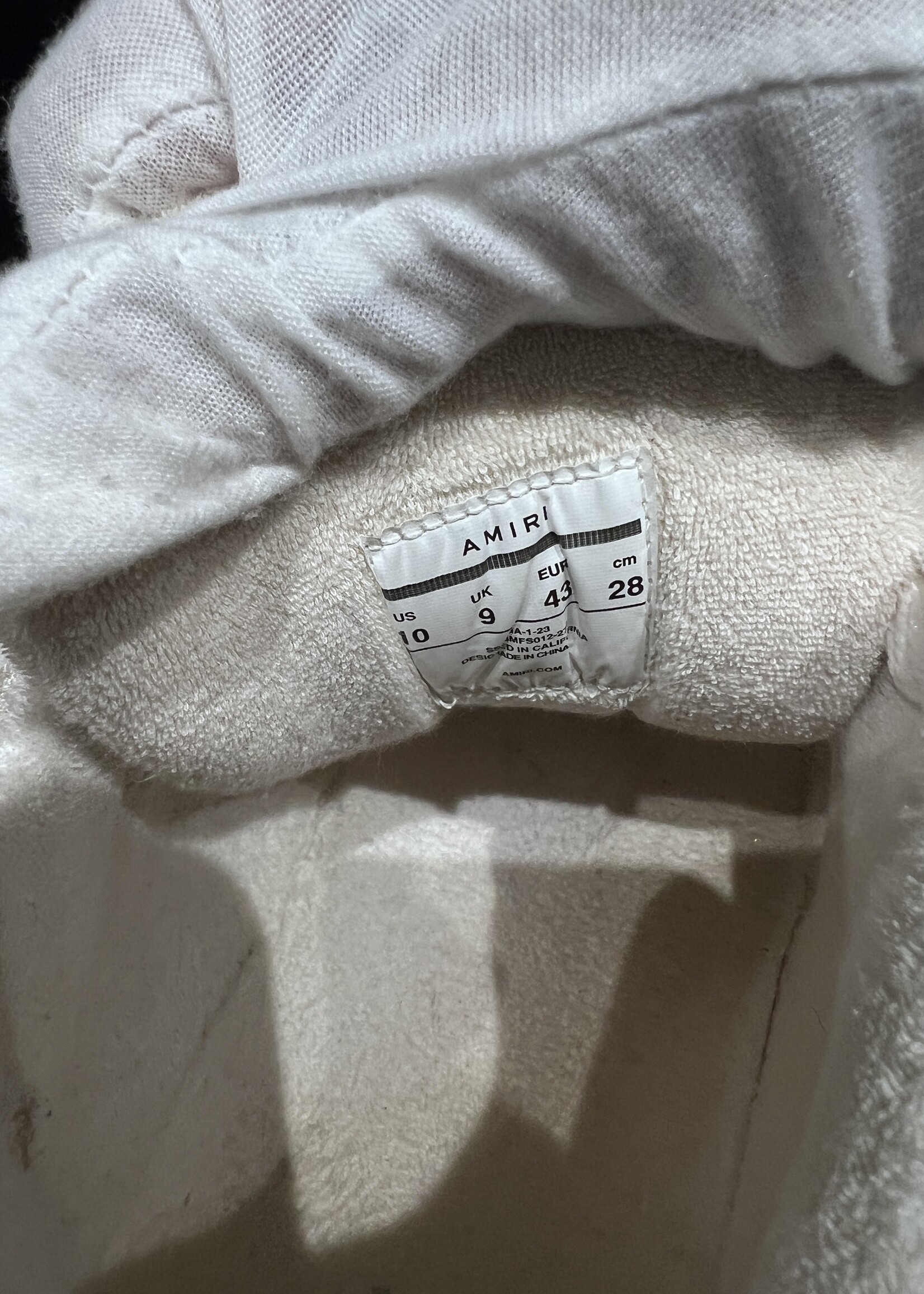 SOLD- Amiri Shoes 10