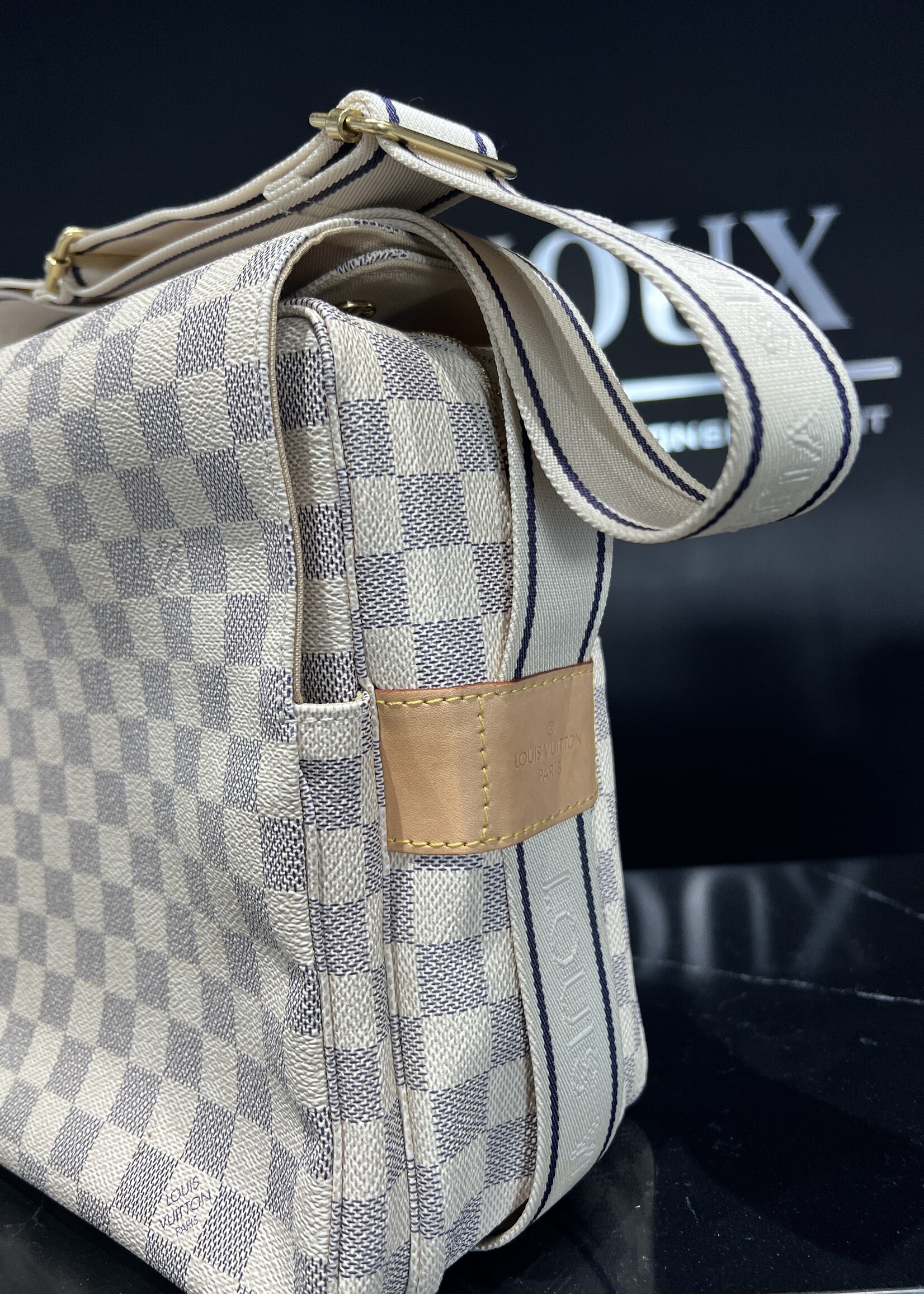 Louis Vuitton SOLD - Louis Vuitton Naviglio Damier Azur Messenger