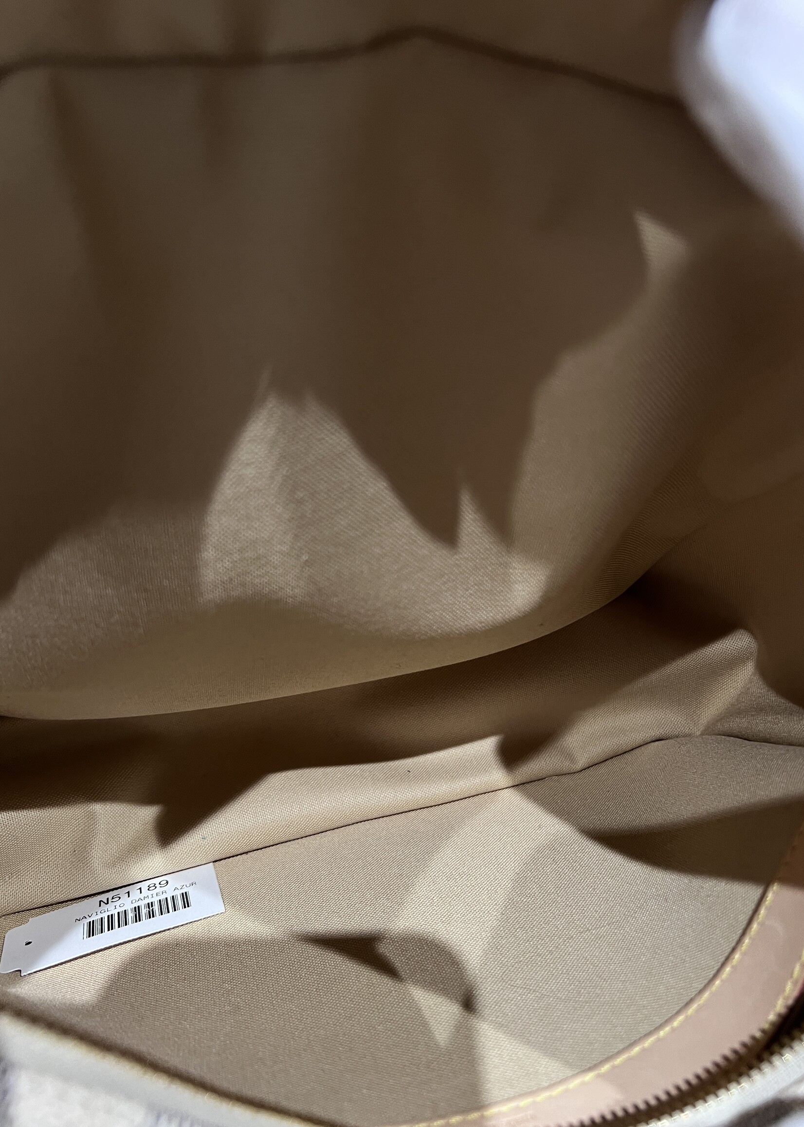 Louis Vuitton SOLD - Louis Vuitton Naviglio Damier Azur Messenger