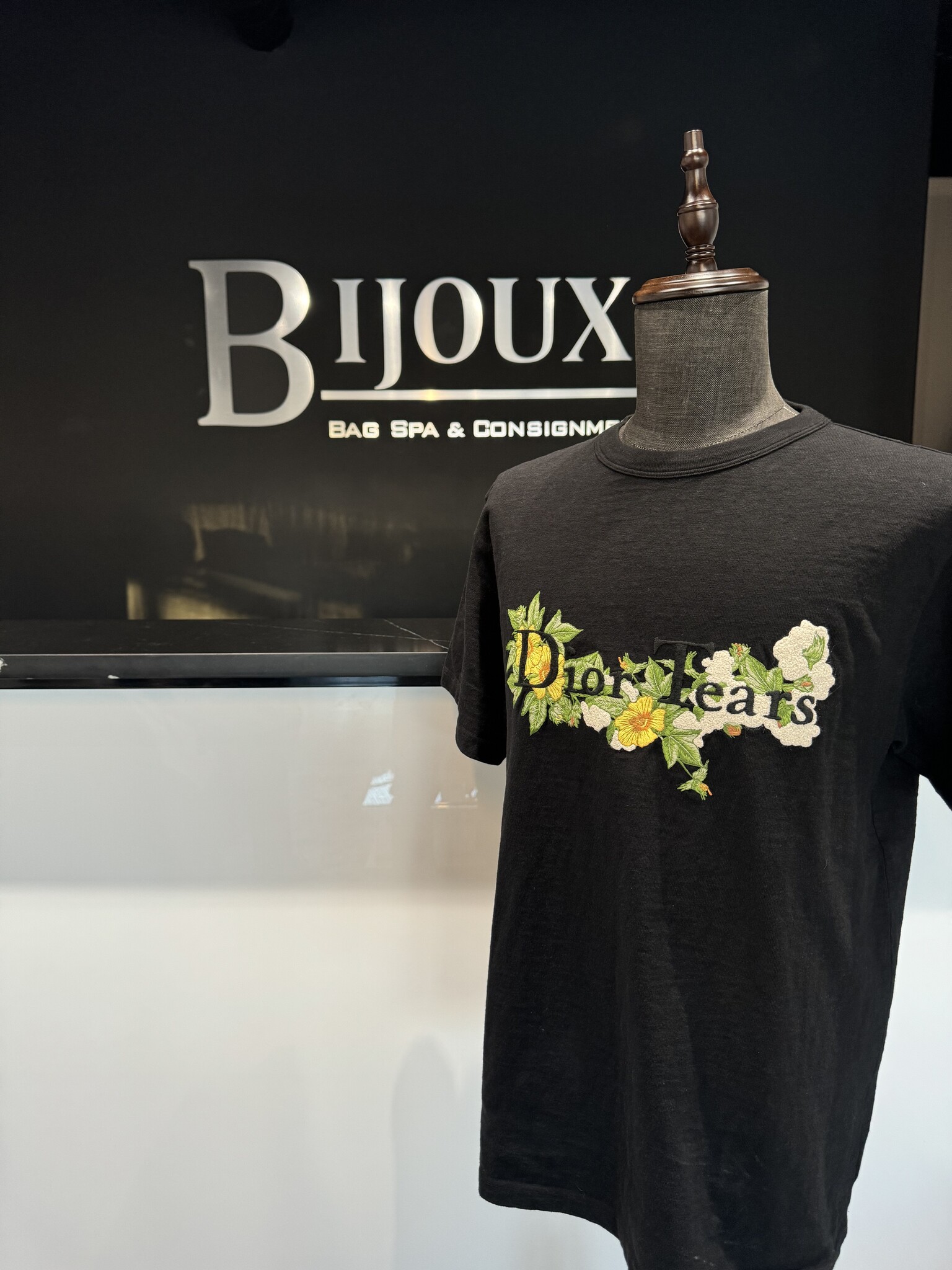 DIOR Tears Tシャツ ディオール ティアーズ dior tears Dior x Denim Tears Relaxed-Fit Logo T-Shirt White Men's - SS23 - US