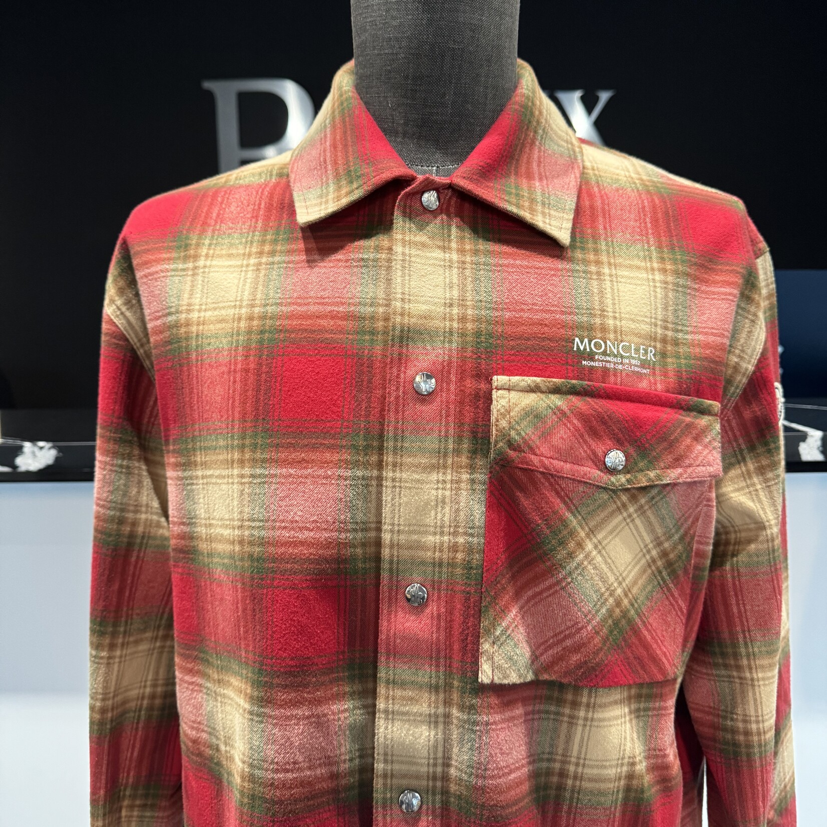 SOLD - Moncler Flannel