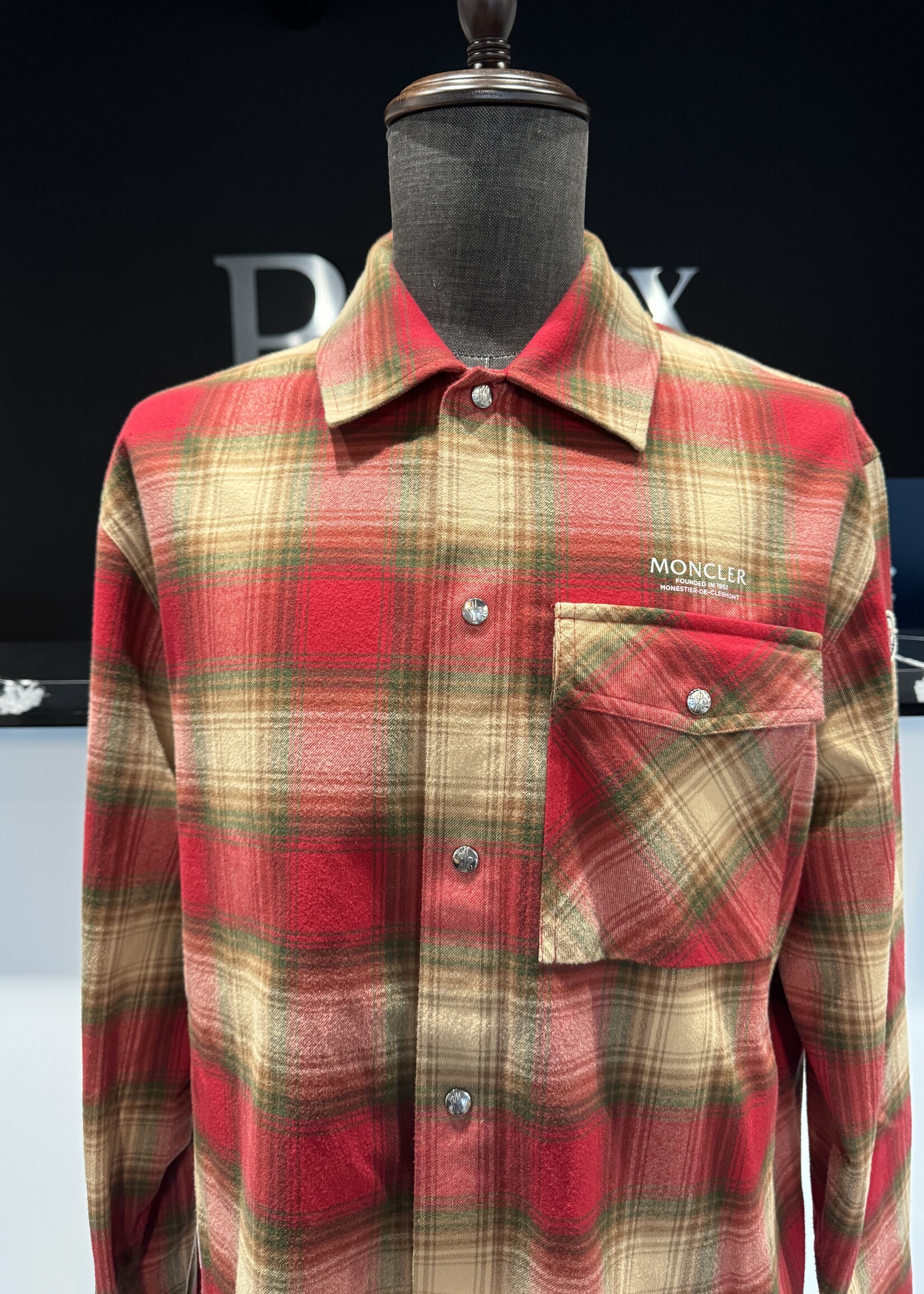 SOLD - Moncler Flannel