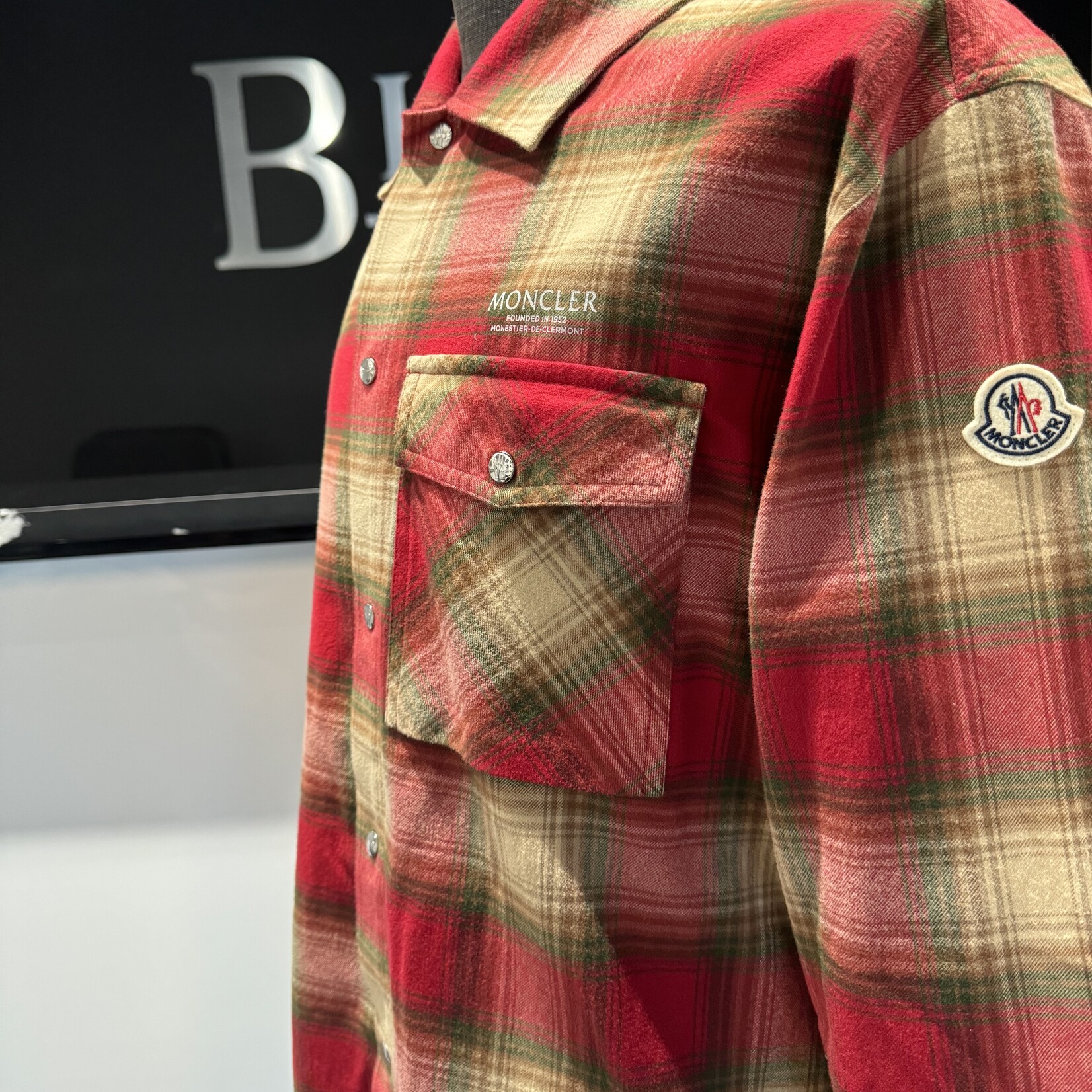 SOLD - Moncler Flannel