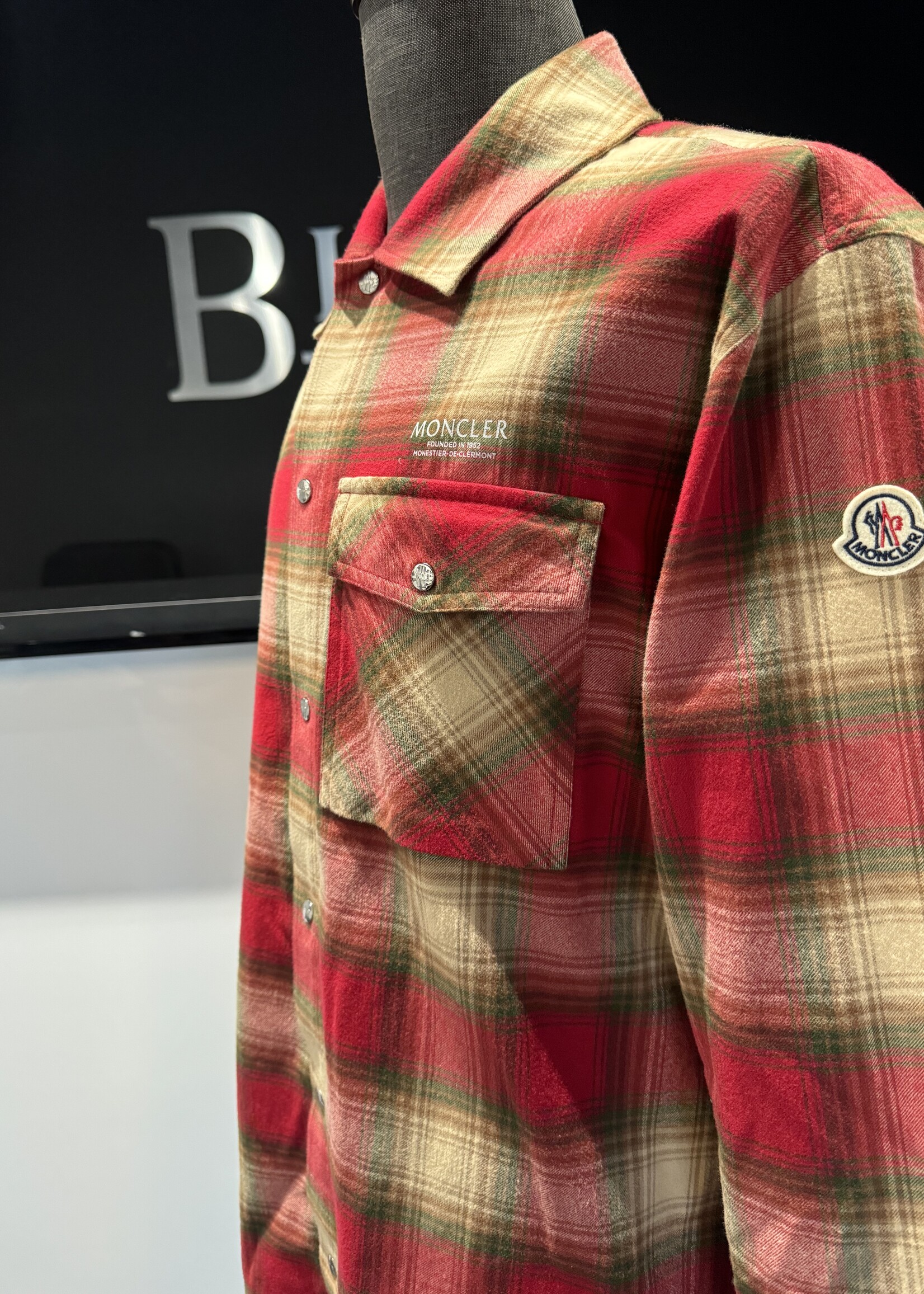 SOLD - Moncler Flannel