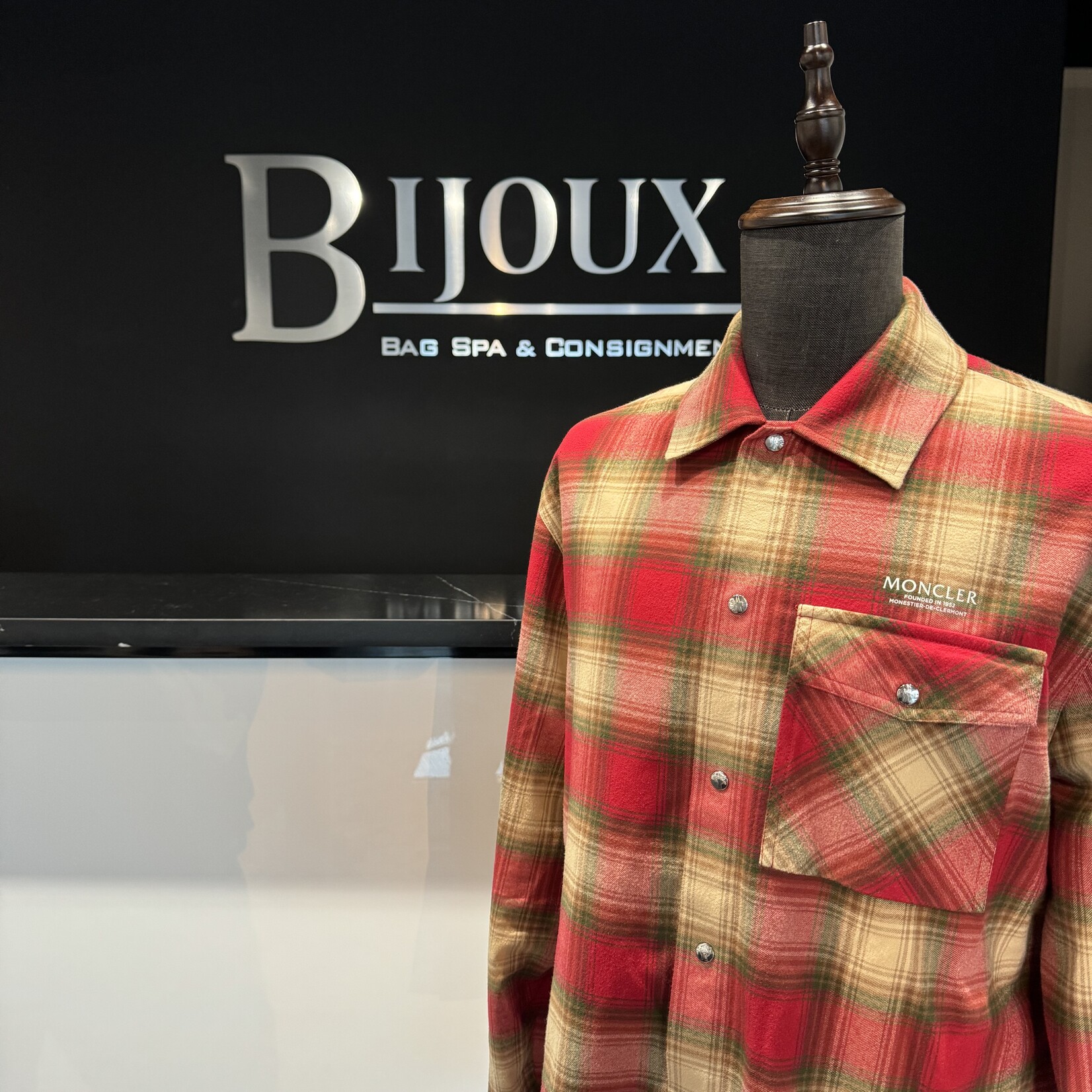 SOLD - Moncler Flannel