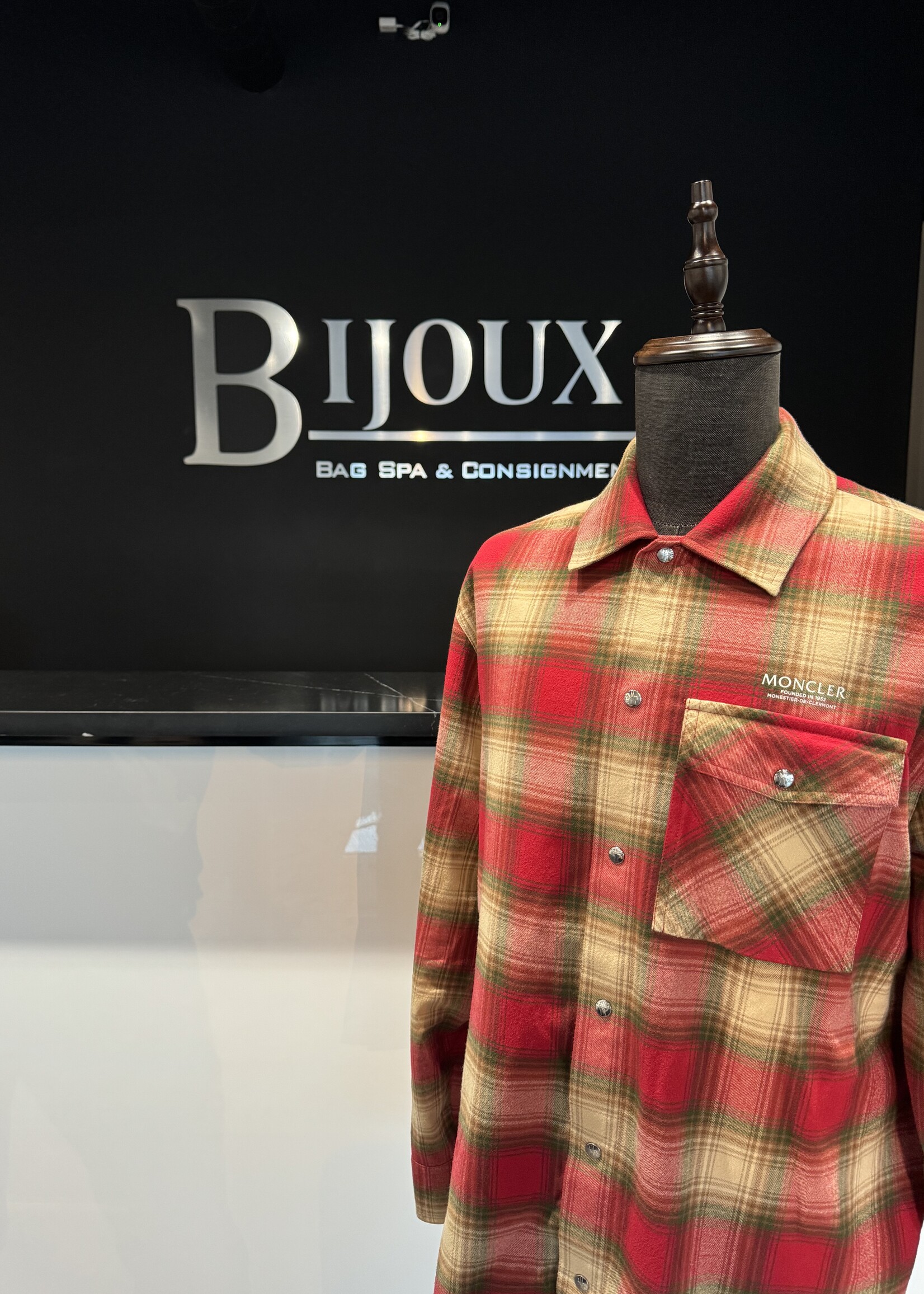 SOLD - Moncler Flannel