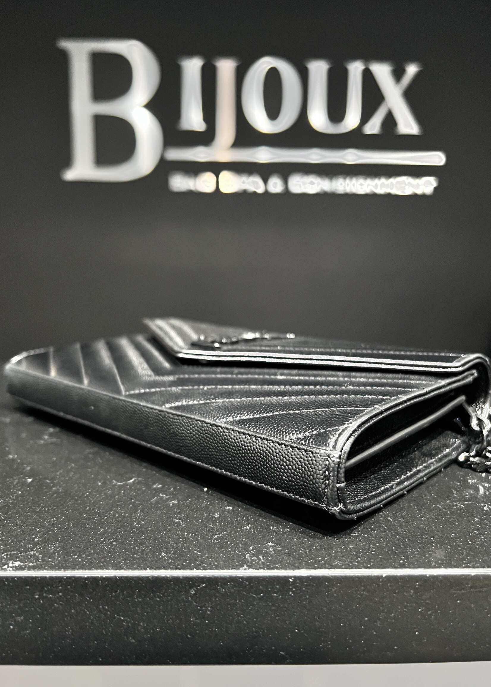 Saint Laurent SOLD- Saint Laurent Wallet On Chain Cassandra