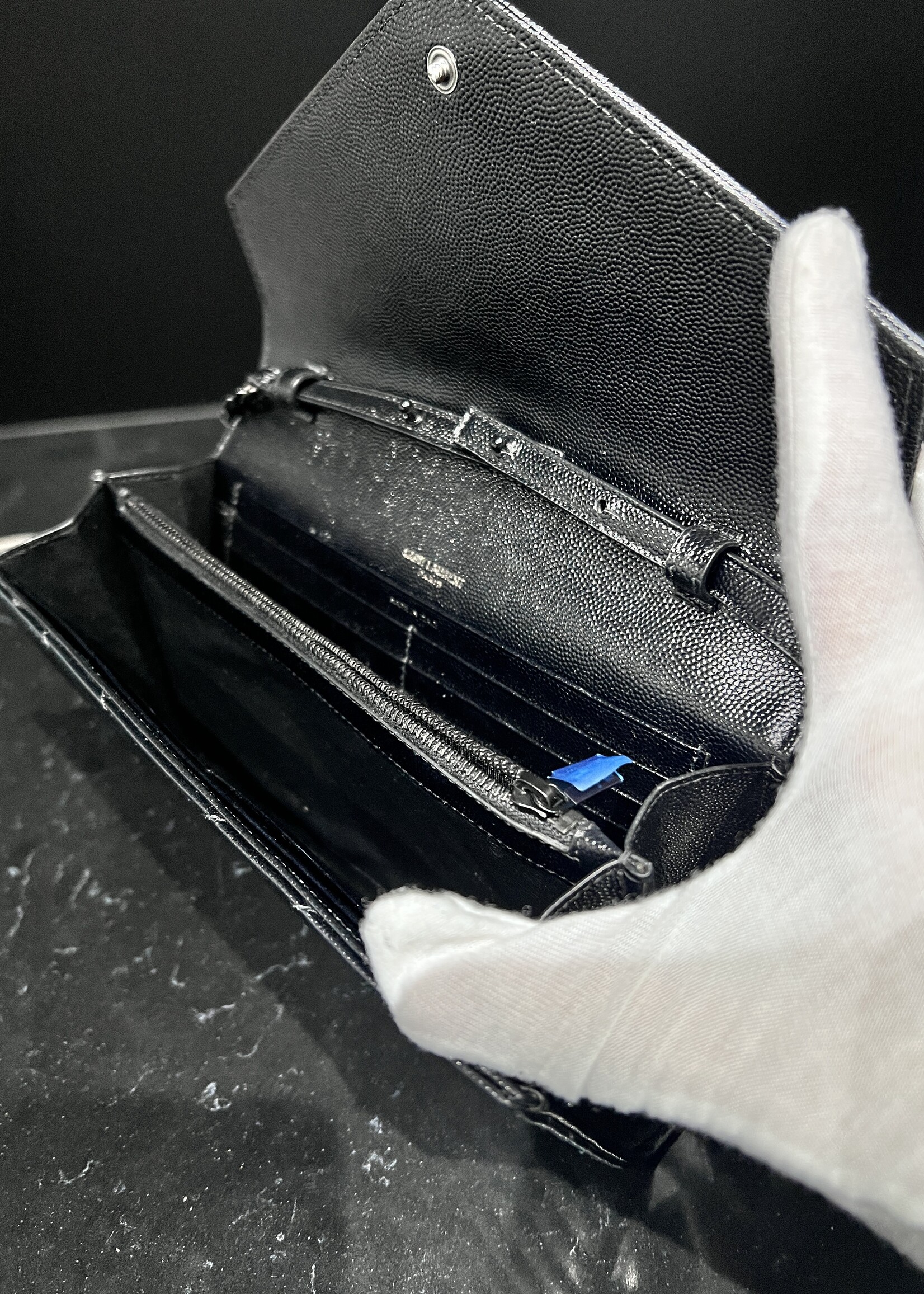 Saint Laurent SOLD- Saint Laurent Wallet On Chain Cassandra