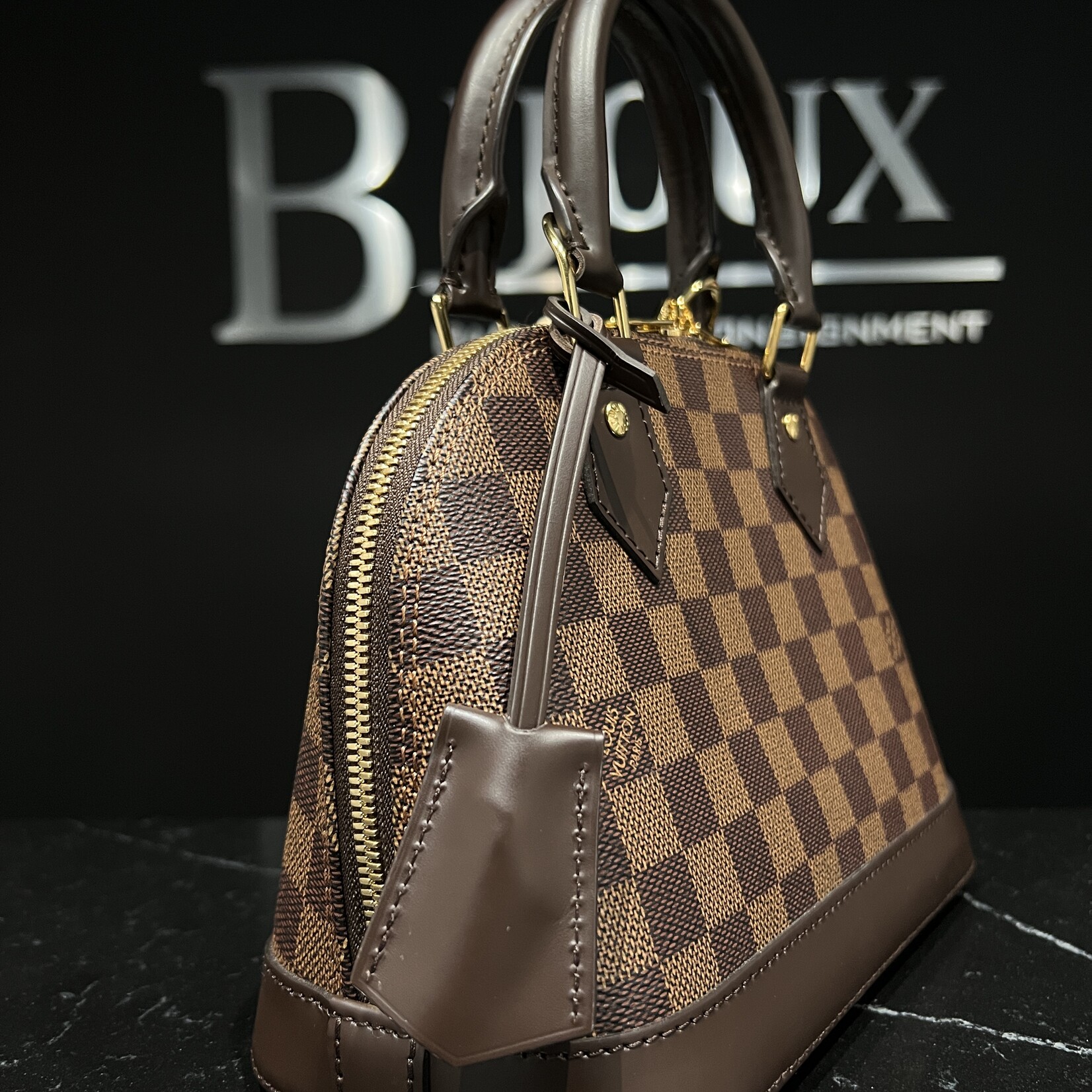 Louis Vuitton SOLD - Louis Vuitton Damier Ebene Alma BB