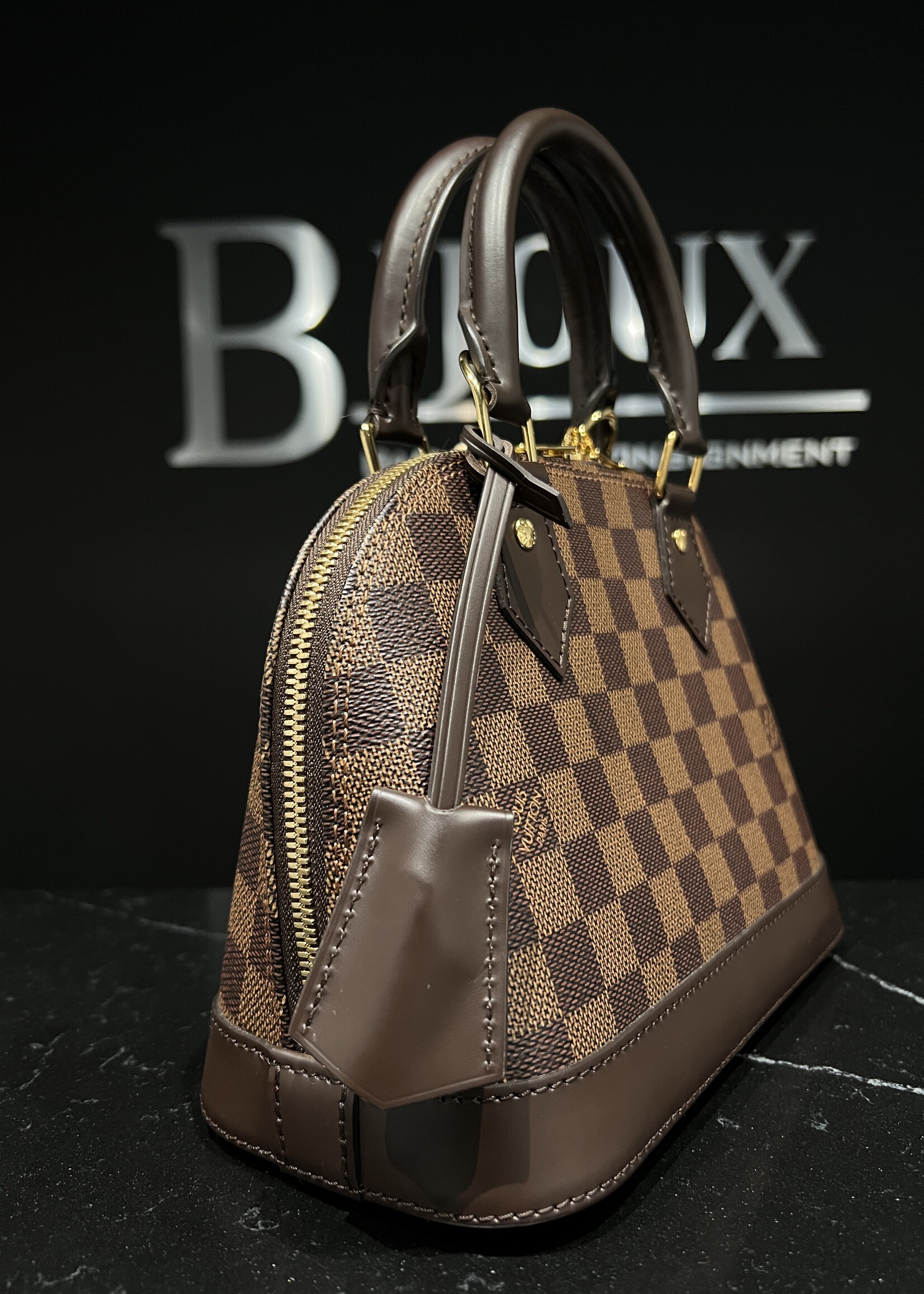 Louis Vuitton SOLD - Louis Vuitton Damier Ebene Alma BB
