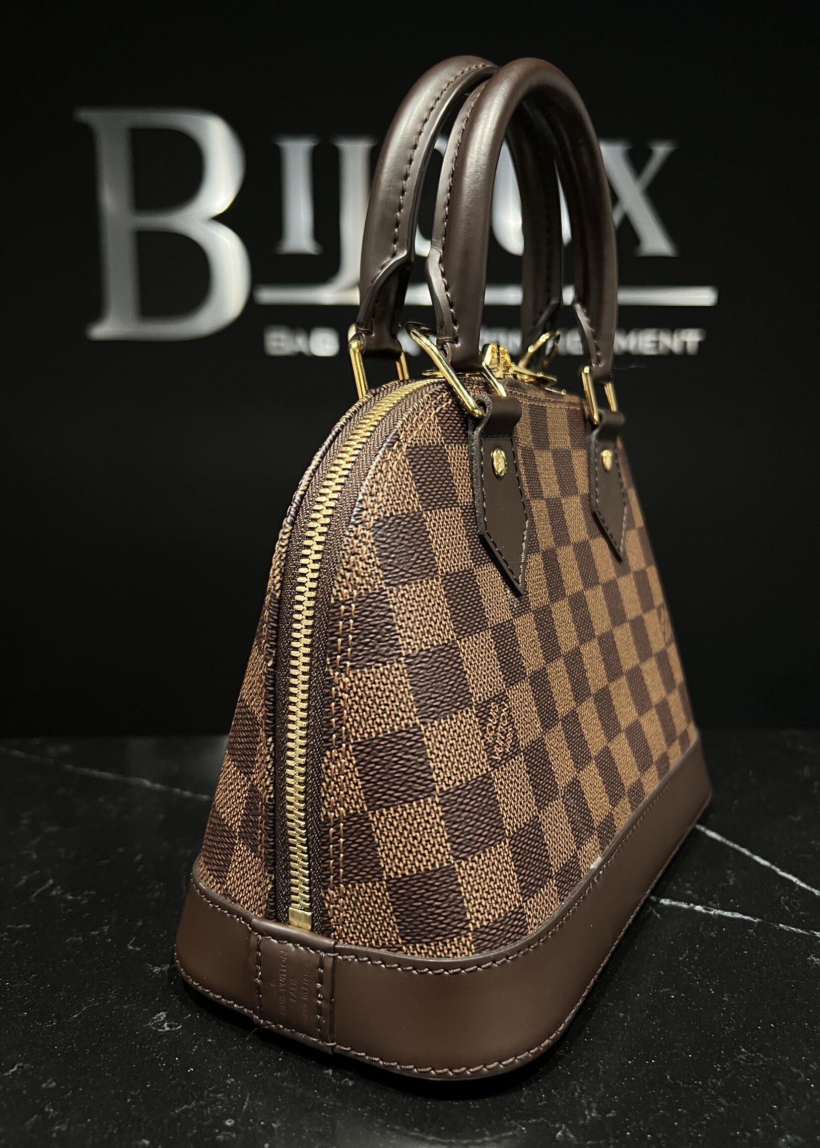 Louis Vuitton SOLD - Louis Vuitton Damier Ebene Alma BB