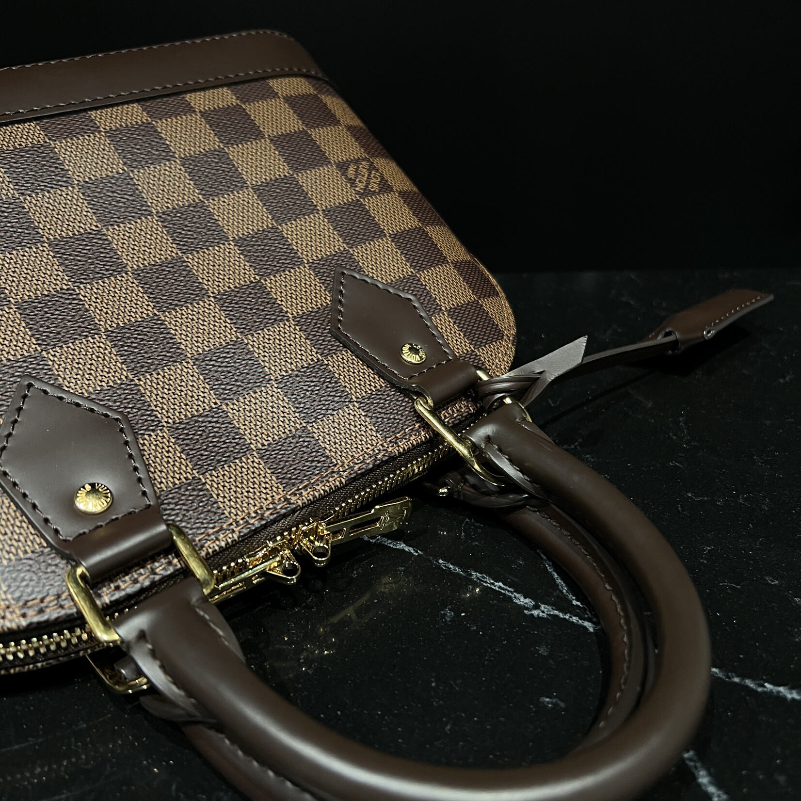 Louis Vuitton SOLD - Louis Vuitton Damier Ebene Alma BB
