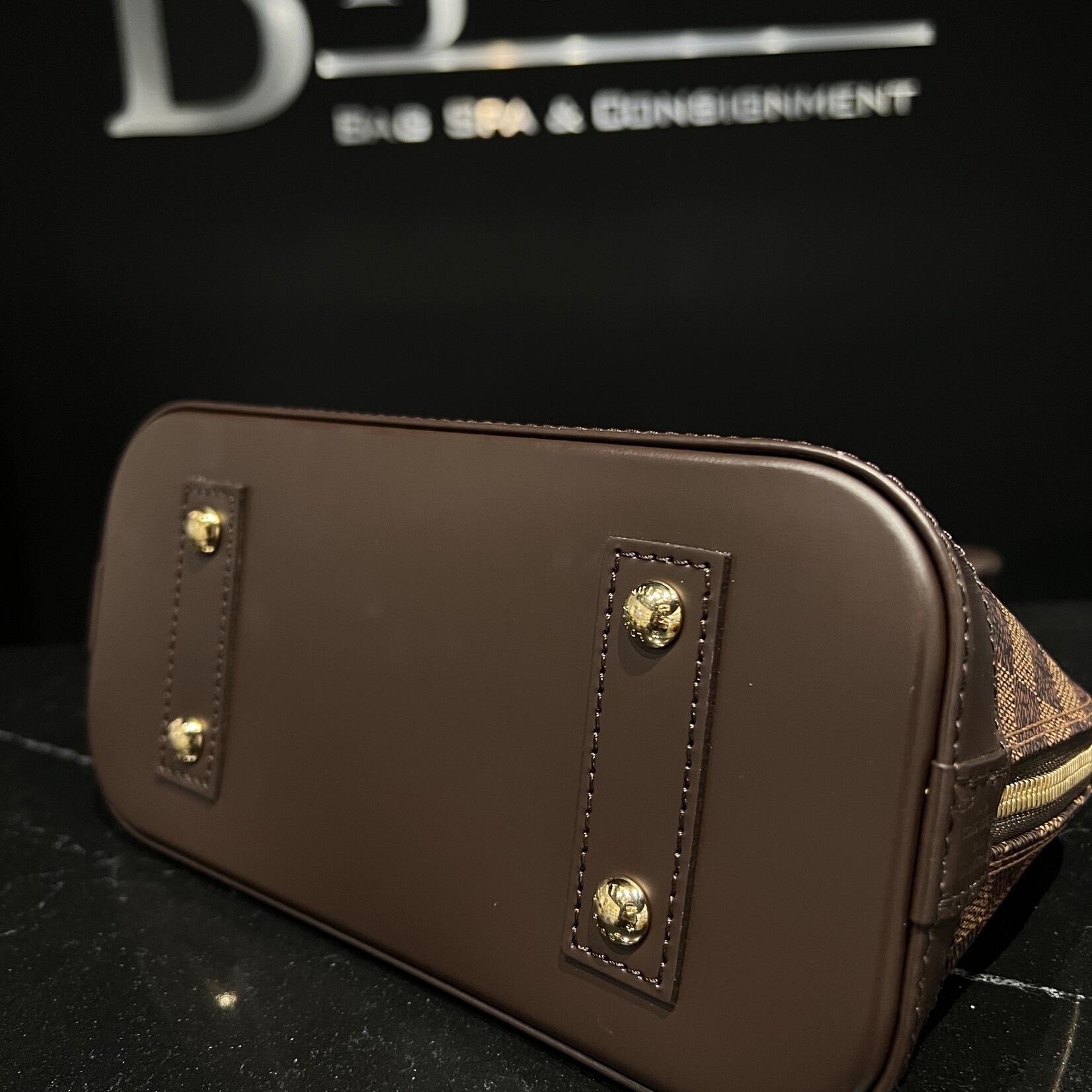 Louis Vuitton SOLD - Louis Vuitton Damier Ebene Alma BB
