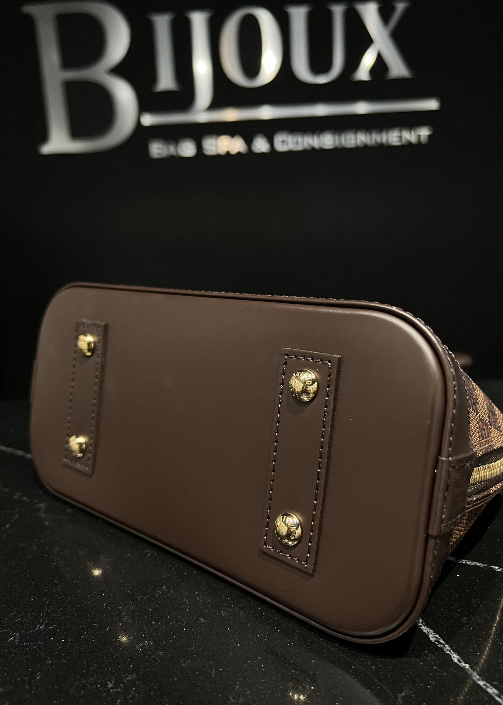 Louis Vuitton SOLD - Louis Vuitton Damier Ebene Alma BB