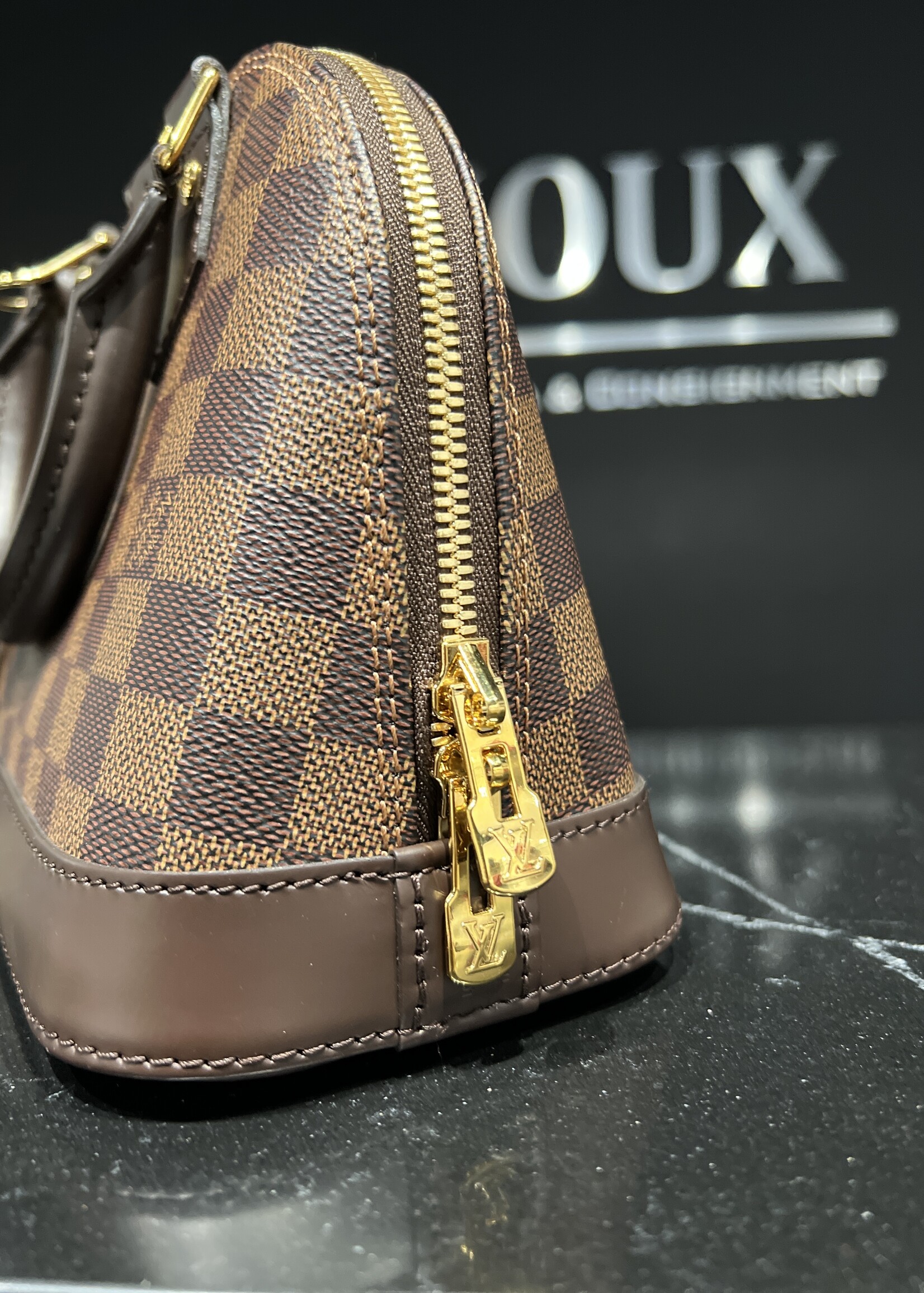Louis Vuitton SOLD - Louis Vuitton Damier Ebene Alma BB