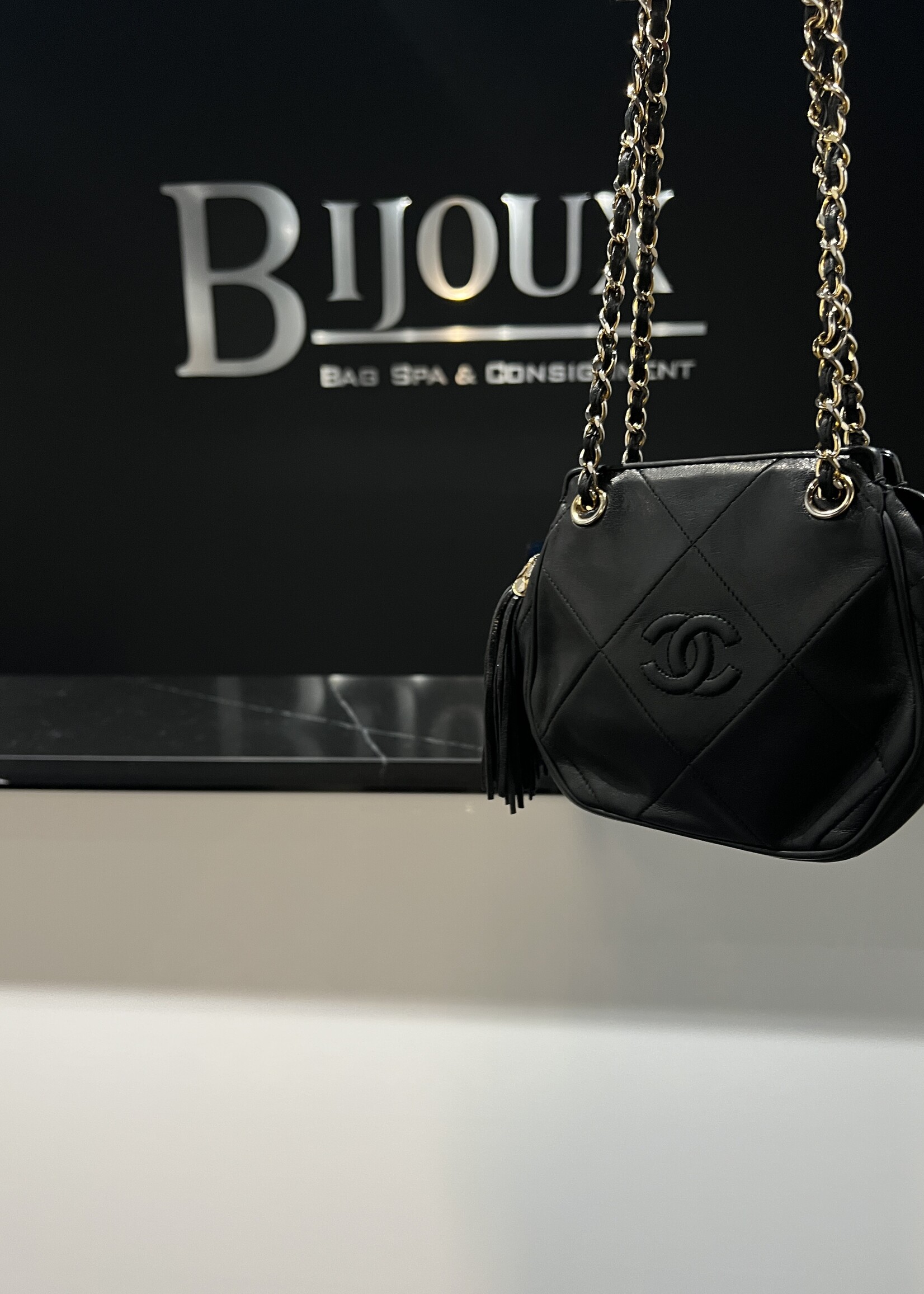 Chanel SOLD- Chanel Tassel Diamond Bag