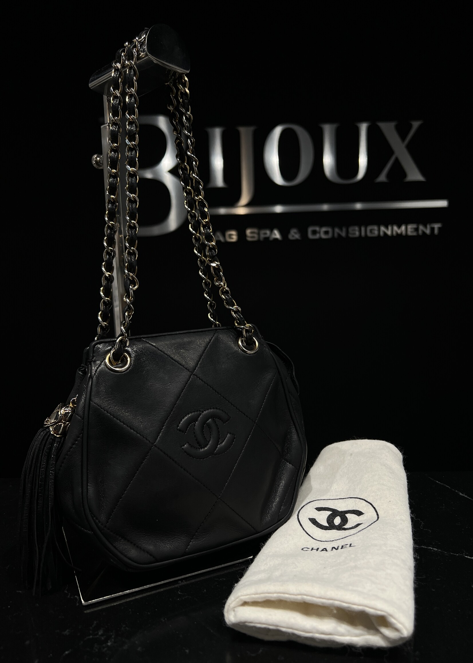 Chanel SOLD- Chanel Tassel Diamond Bag