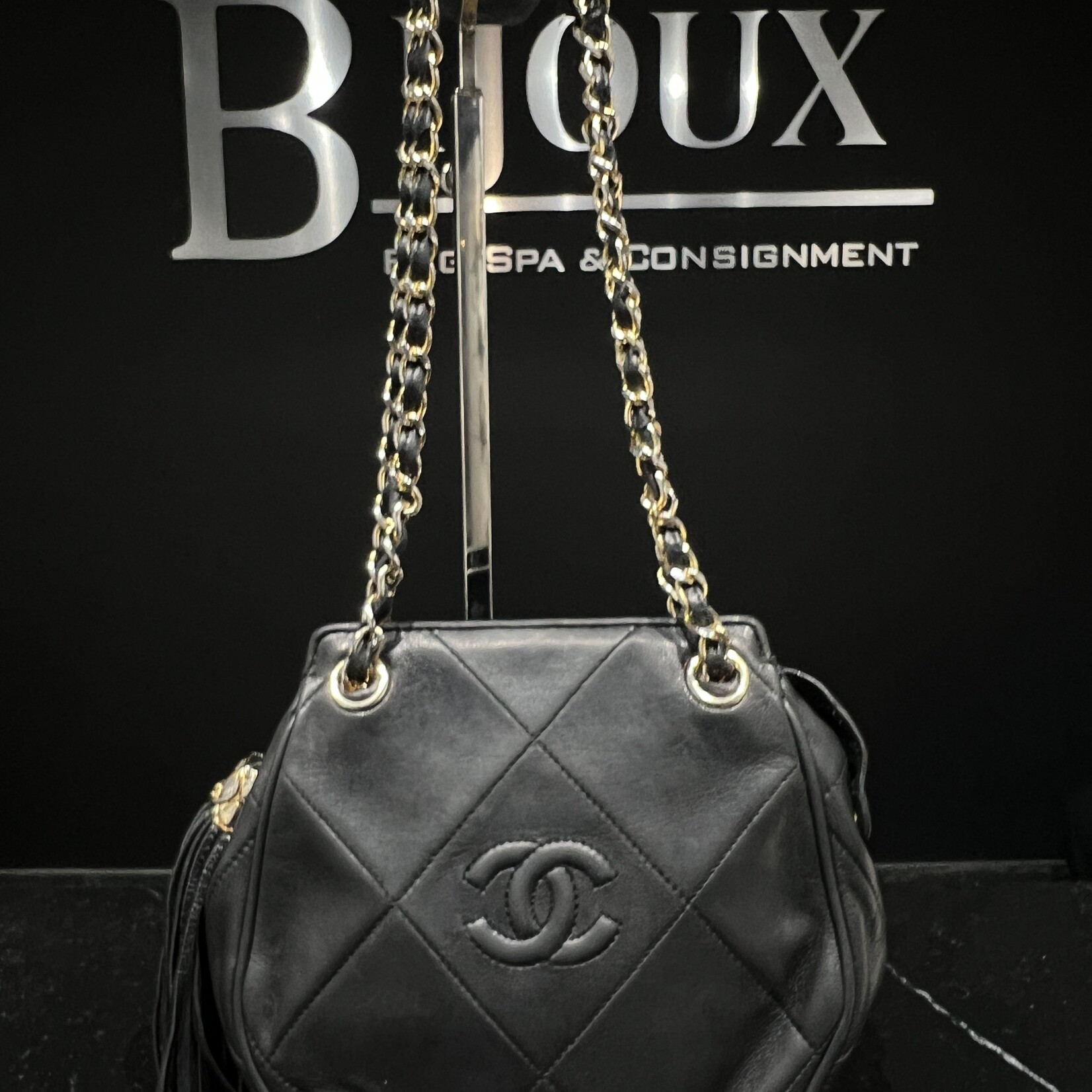 Chanel SOLD- Chanel Tassel Diamond Bag