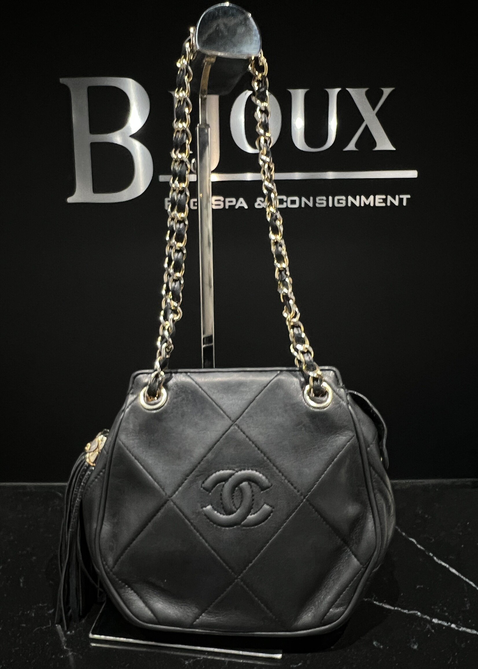 Chanel SOLD- Chanel Tassel Diamond Bag